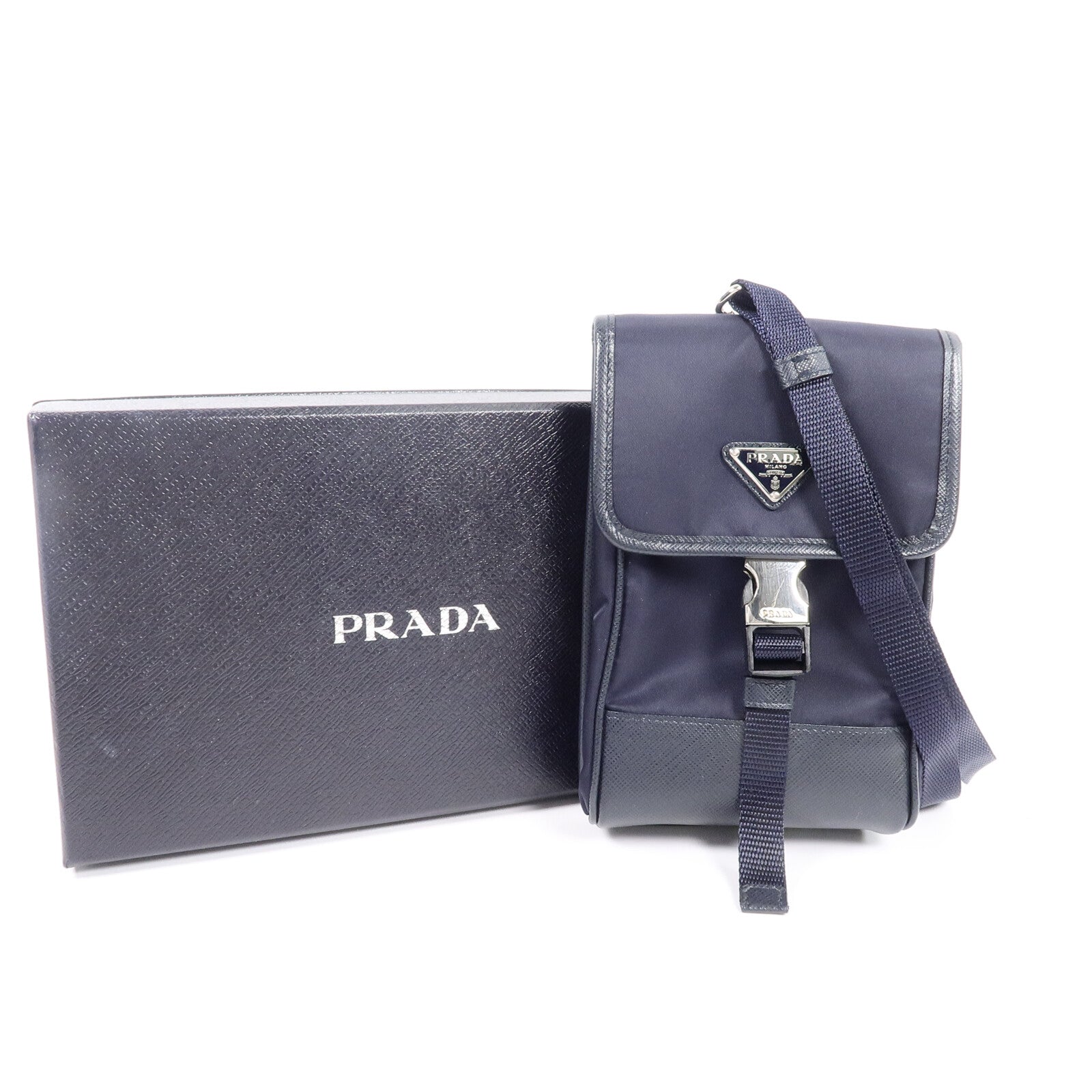 PRADA 尼龍Phone Bag肩背袋