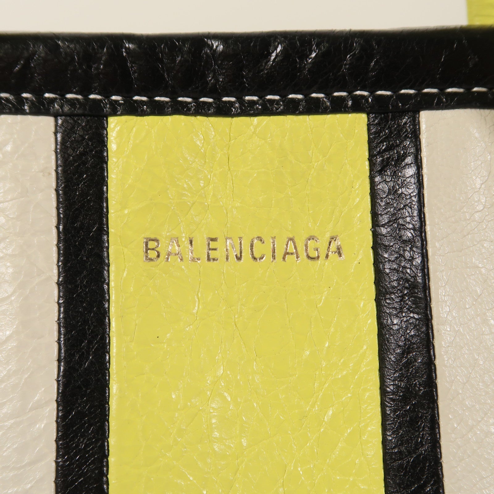 BALENCIAGA 皮革Bazzar Small手挽肩背兩用袋