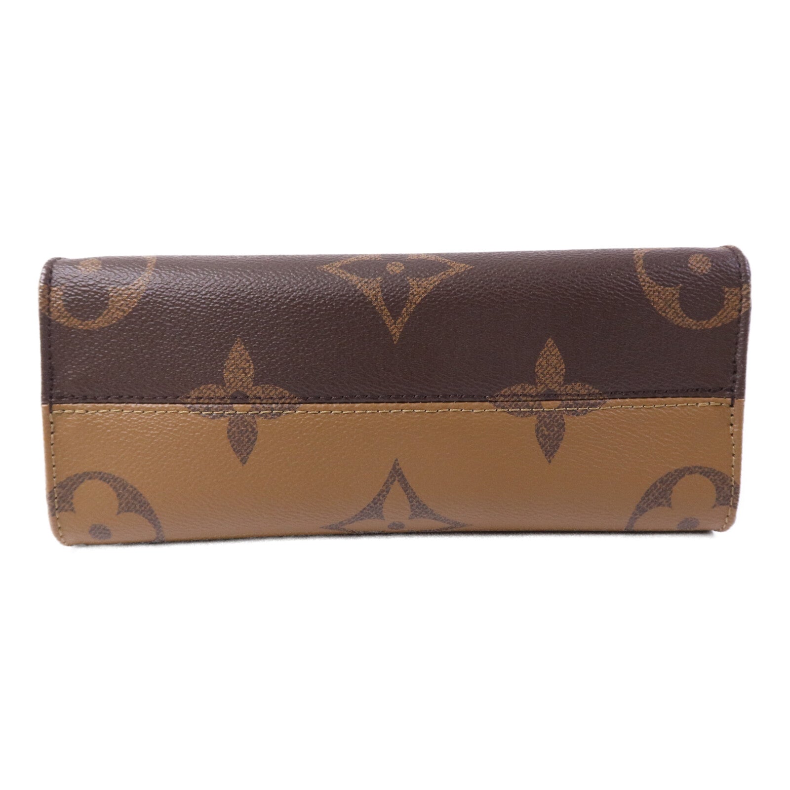 LOUIS VUITTON Monogram Giant On The Go PM金扣手挽肩背兩用袋