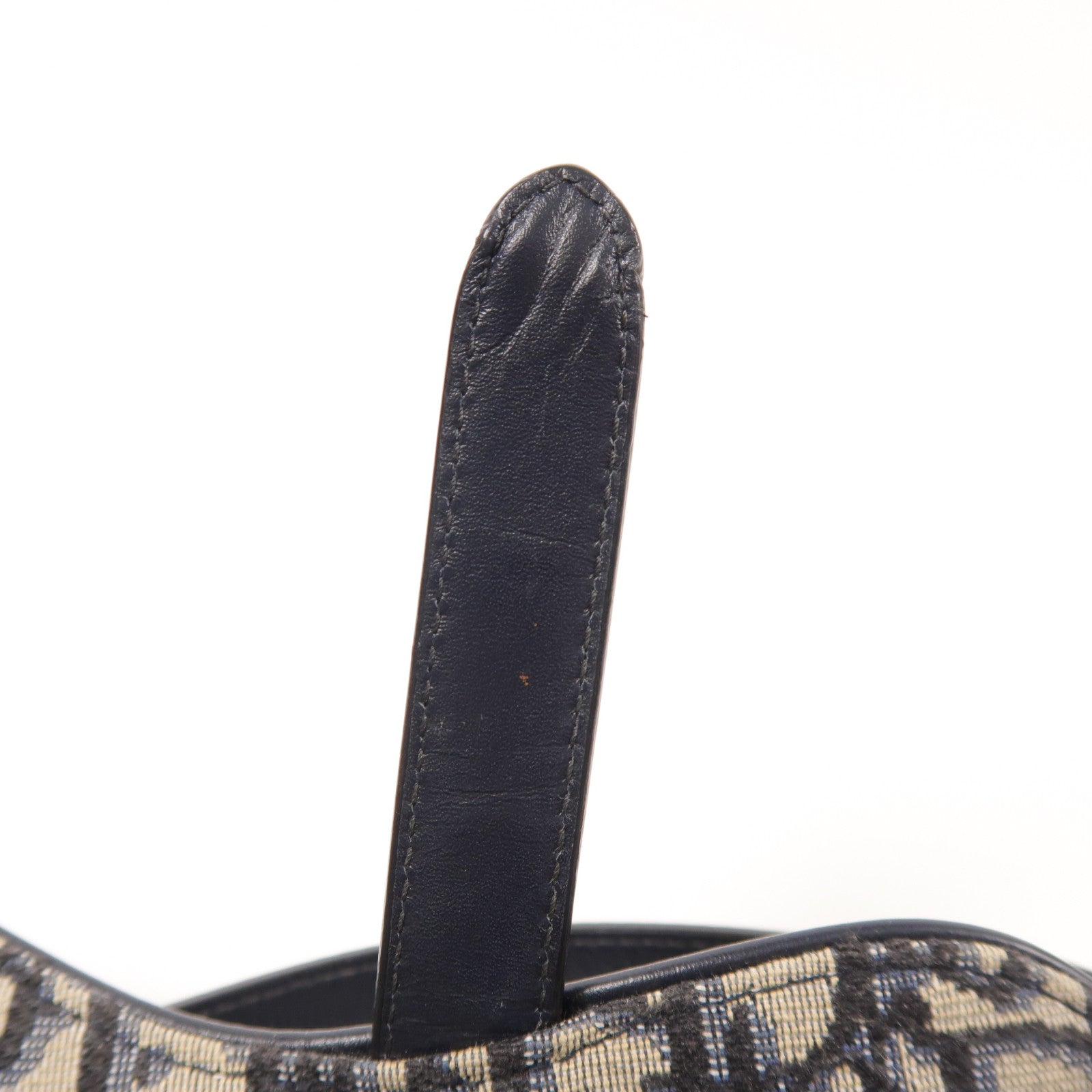 Dior CD GHW Mini Saddle Shoulder Bag Canvas M0447 Blue