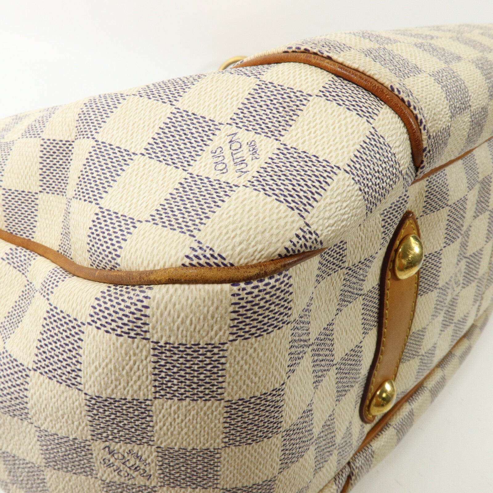 LOUIS VUITTON Damier Azur Galliera PM肩背袋