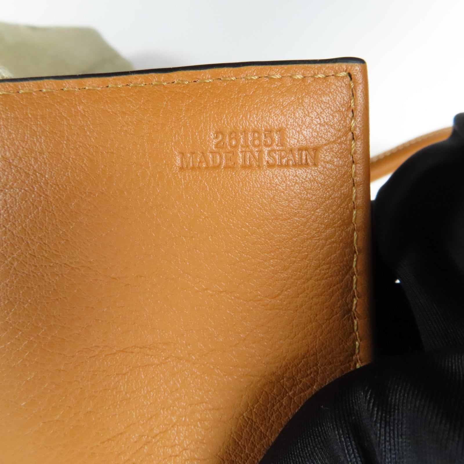 LOEWE 帆布Flamenco Knot Tote肩背袋