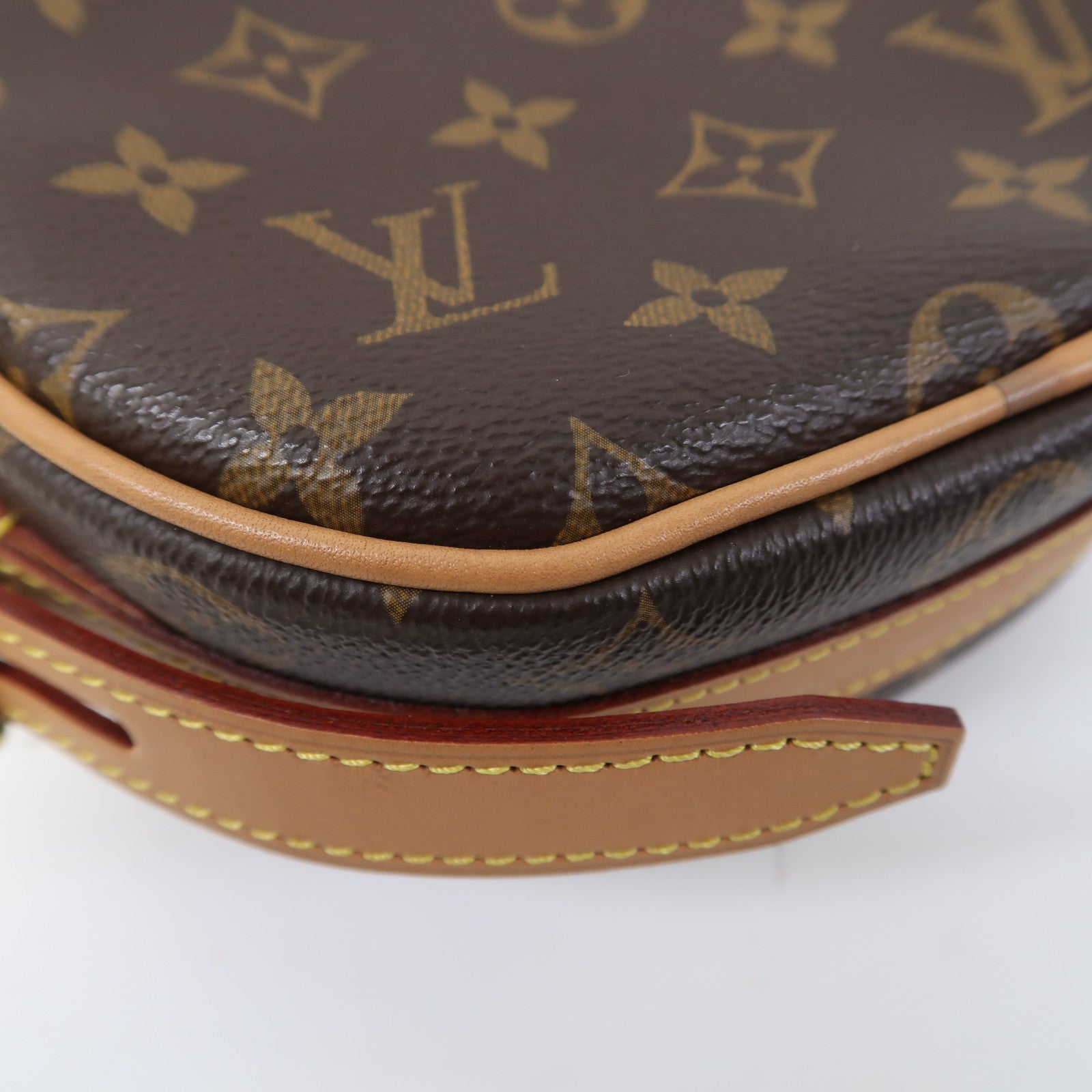 LOUIS VUITTON Monogram Boite Chapeau Souple PM金扣肩背袋啡色