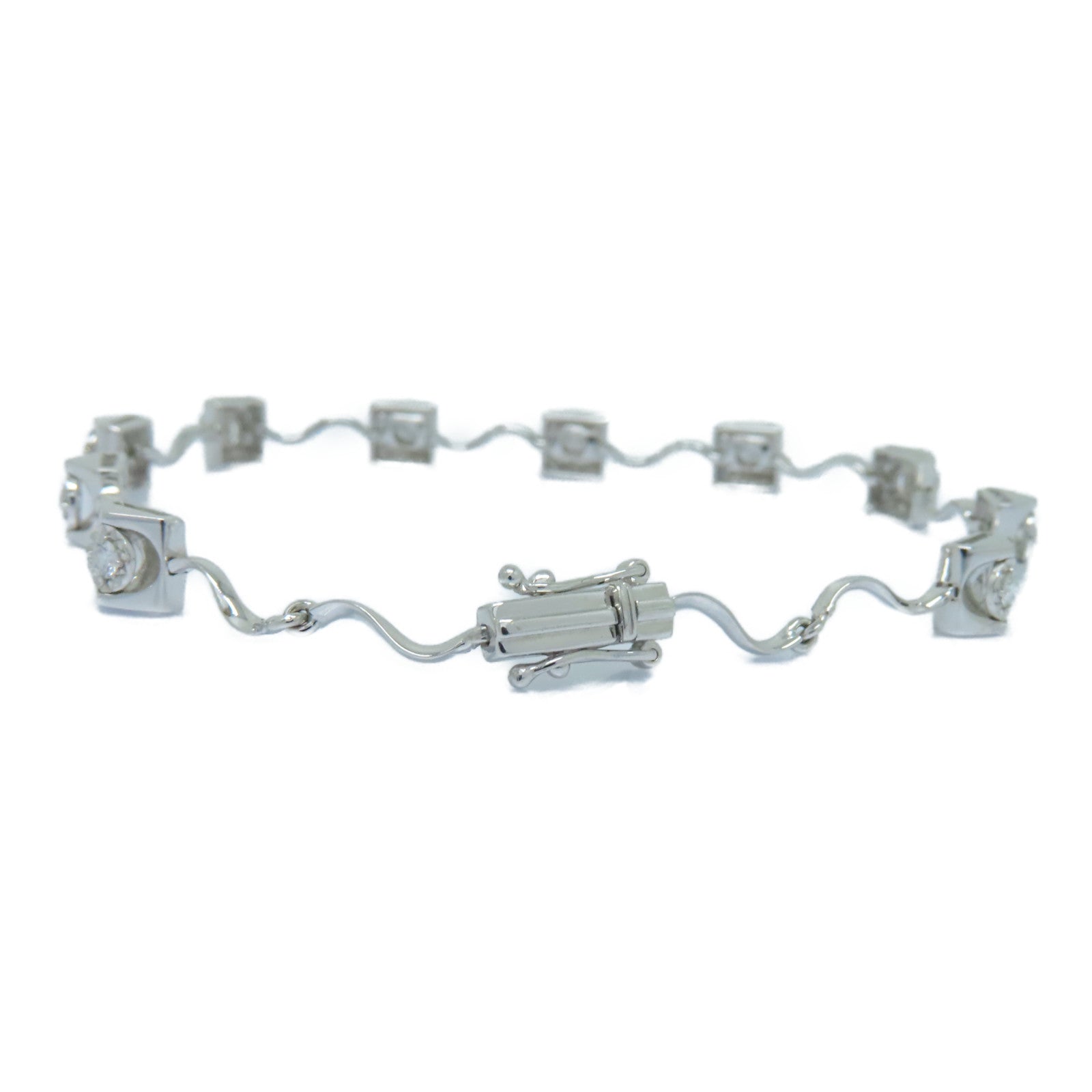 JEWELRY 18K白金Diamond Bracelet 0.40ct鑽石手鏈
