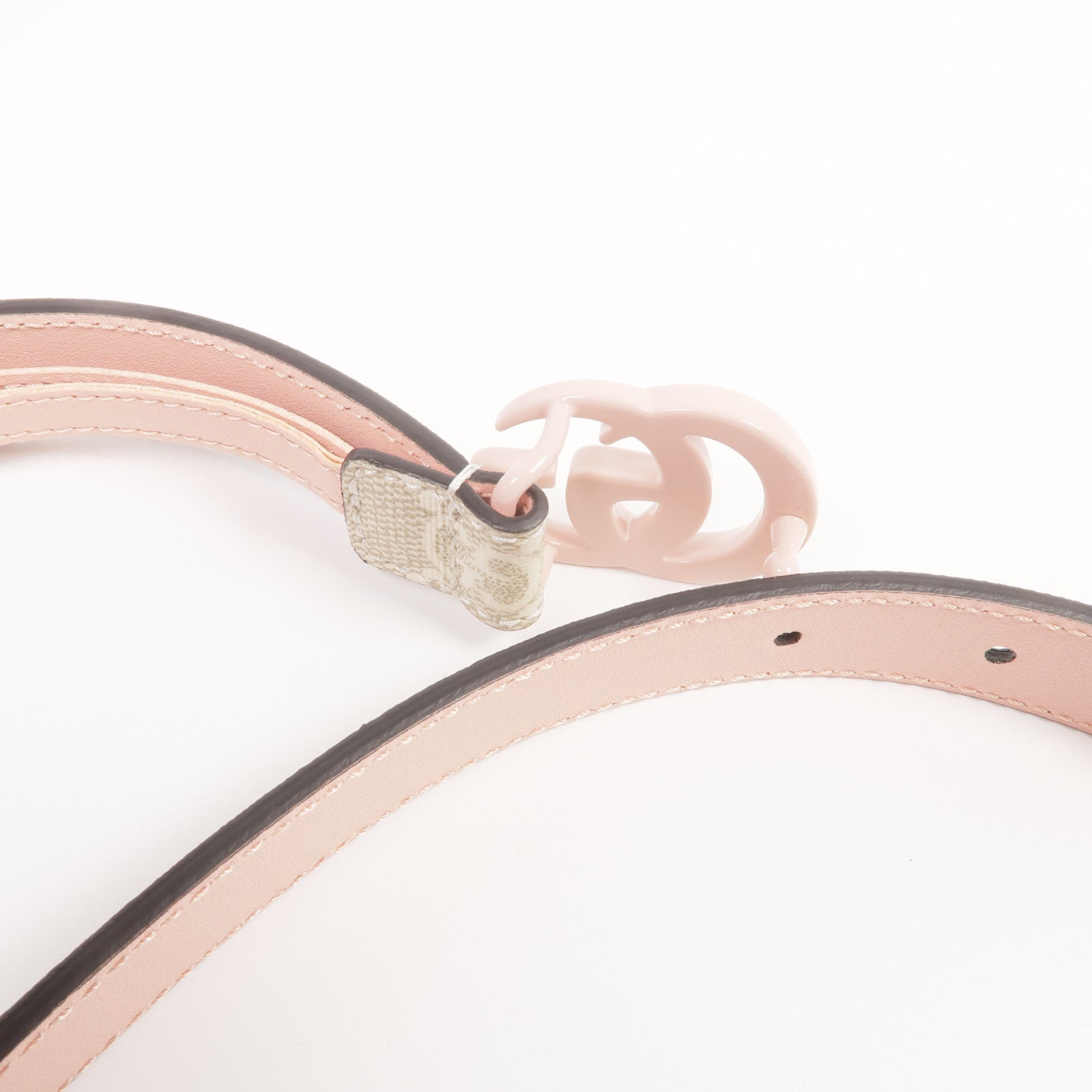 GUCCI 塗層Fabric/皮革Belt腰帶