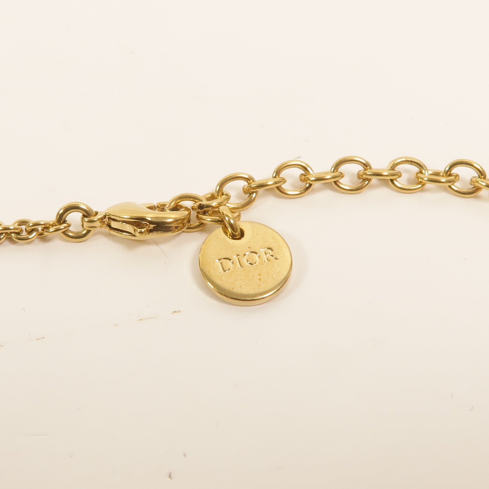 Dior 金屬Petit CD Necklace項鍊