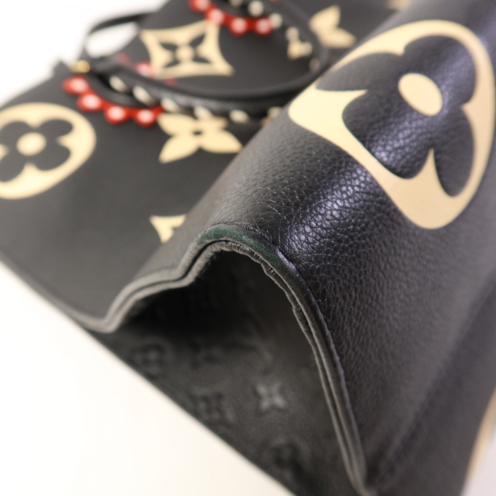 LOUIS VUITTON Monogram Empreinte On The Go GM金扣手挽肩背兩用袋