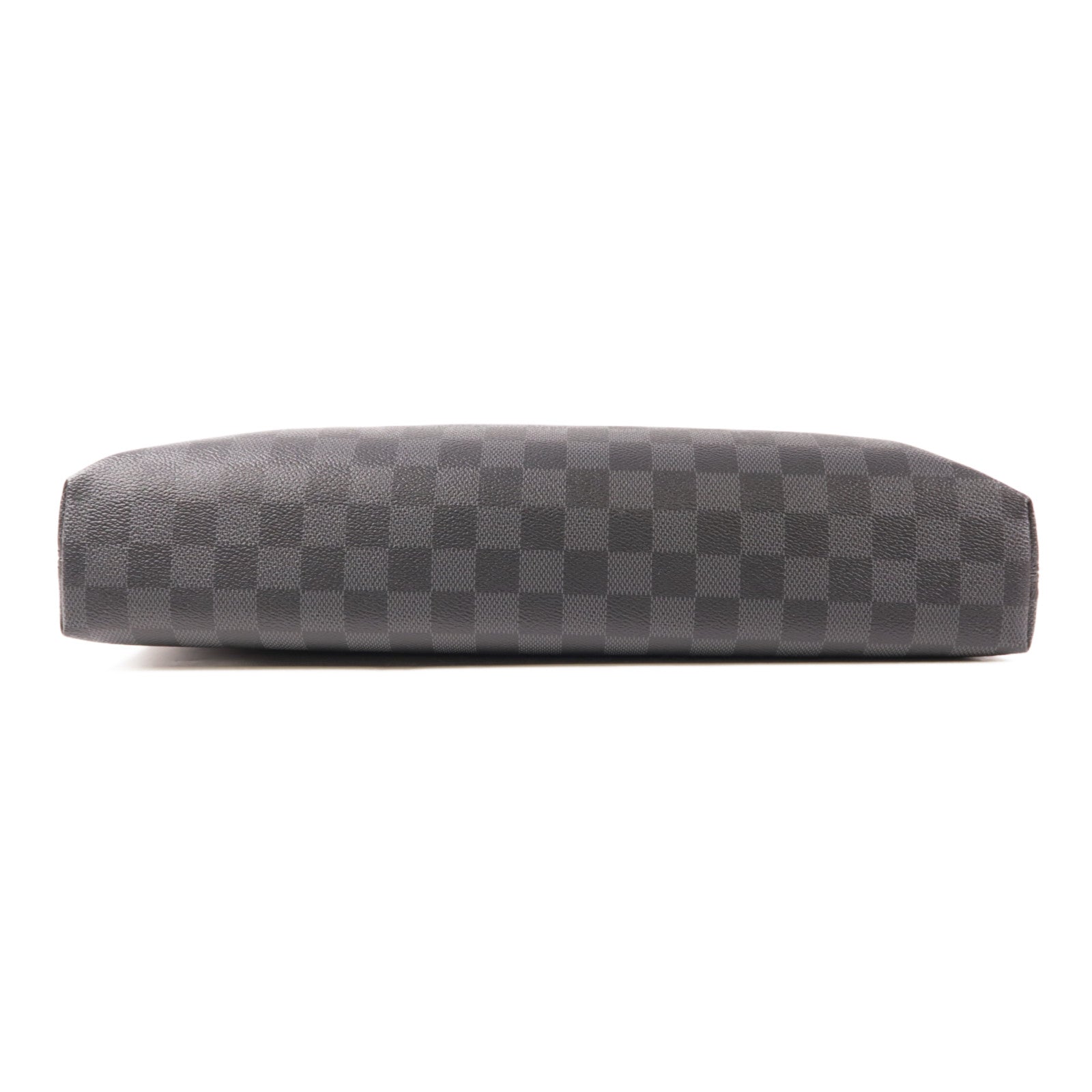 LOUIS VUITTON Damier Graphite Porte-Documents Jour銀扣手挽肩背兩用袋