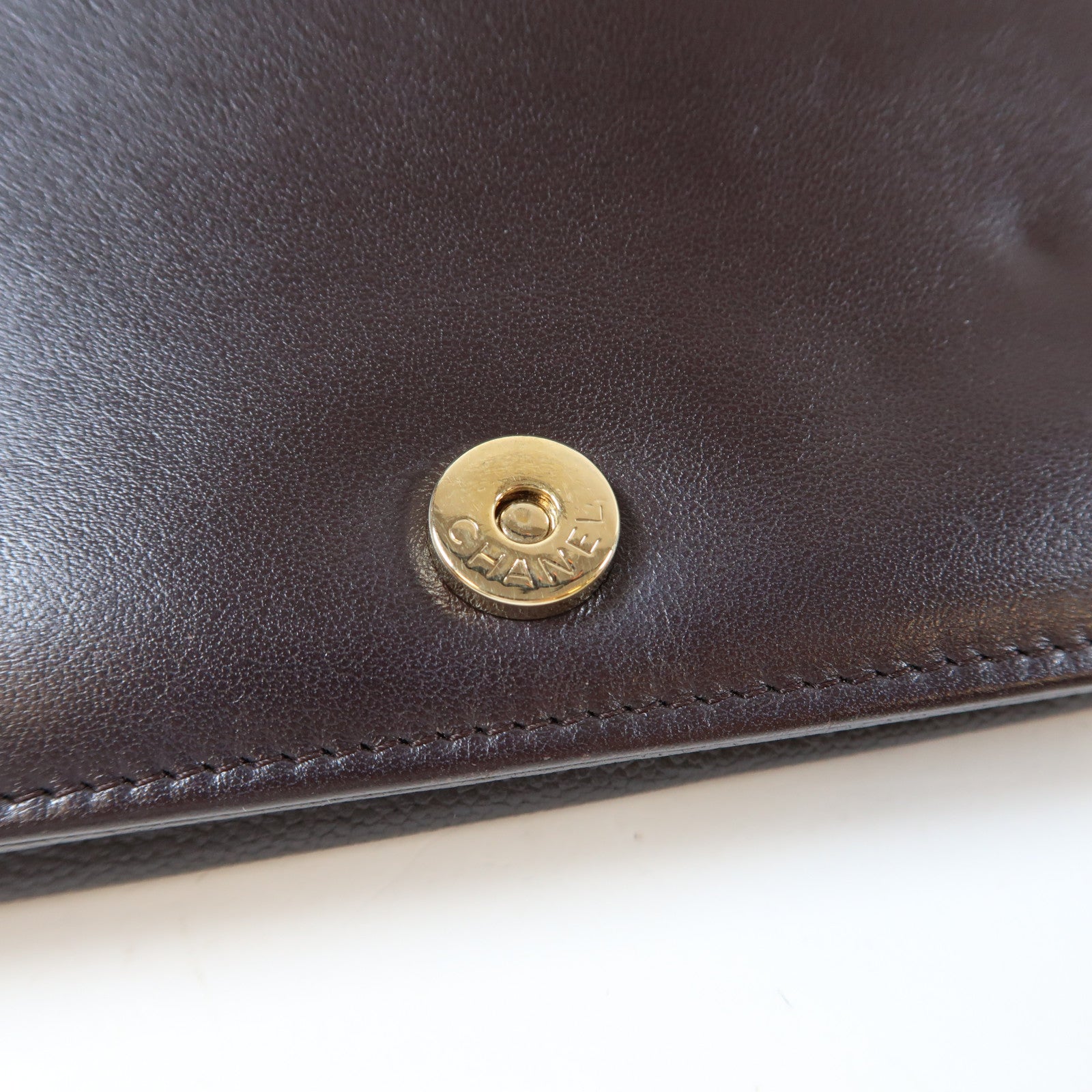 CHANEL 【激減優惠】菱格Caviar皮革Boy WOC Wallet On Chain金扣鏈帶肩背袋黑色