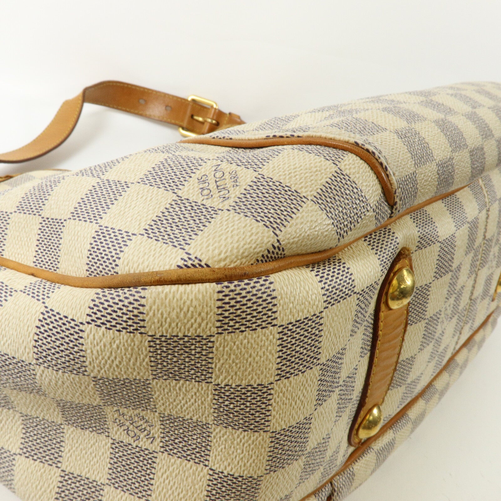 LOUIS VUITTON Damier Azur Galliera PM肩背袋