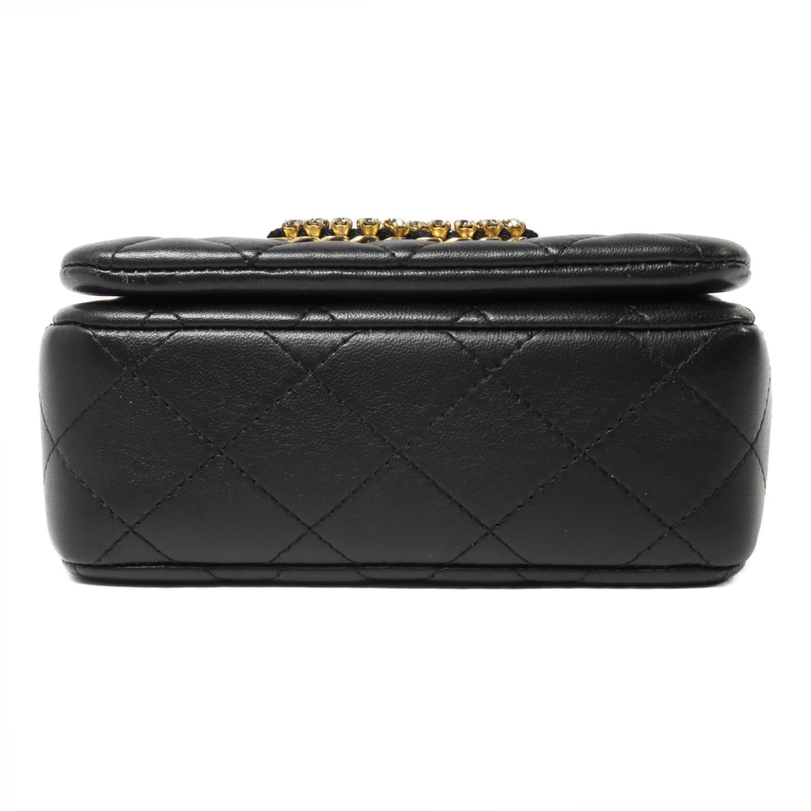 CHANEL 羊皮皮革Seasonal Mini鏈帶肩背袋