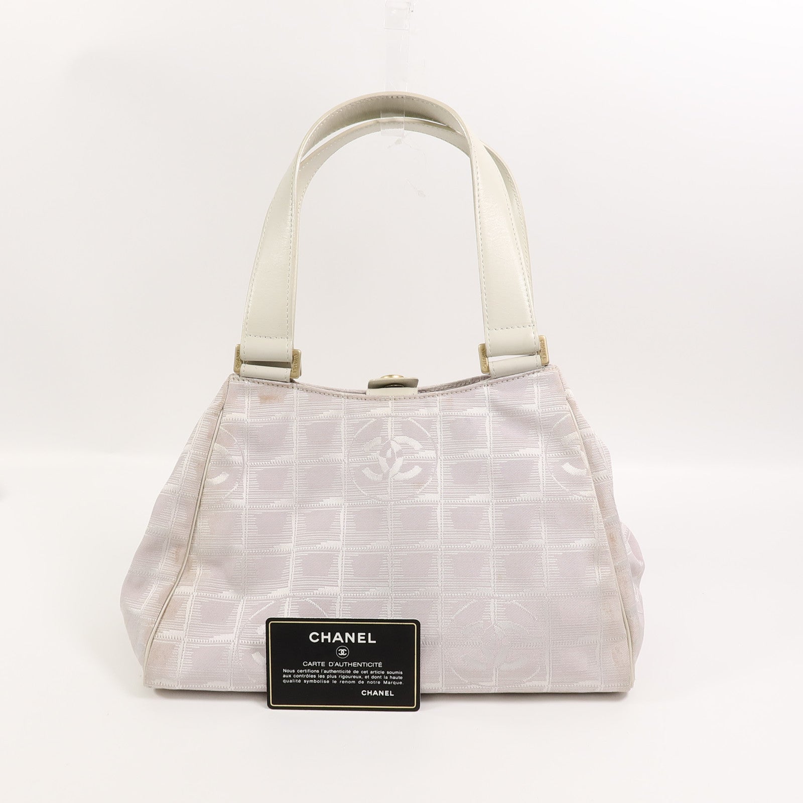 CHANEL 尼龍New Travel Line肩背袋