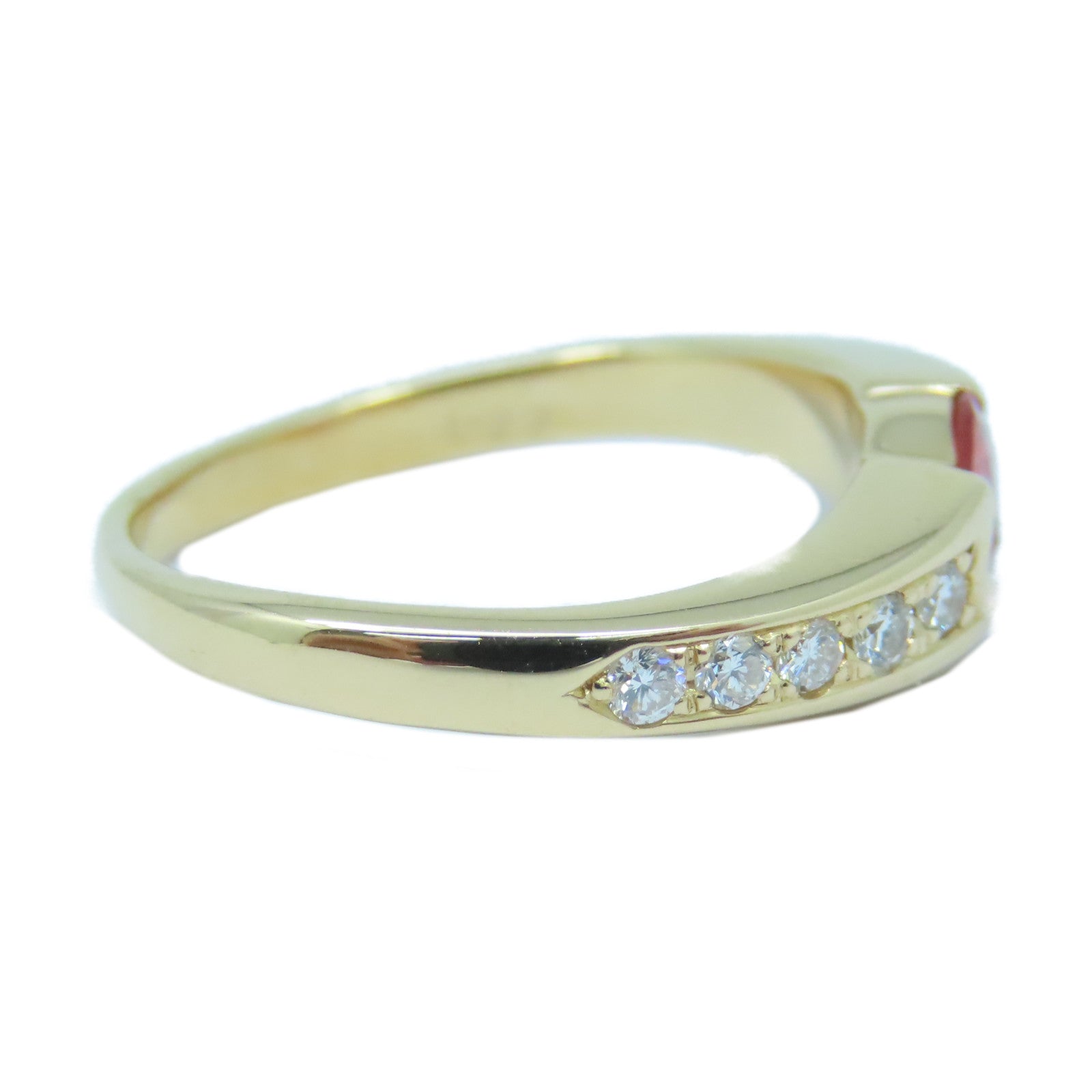 JEWELRY 【激減優惠】18K玫瑰金Ring鑽石戒指US#6.5