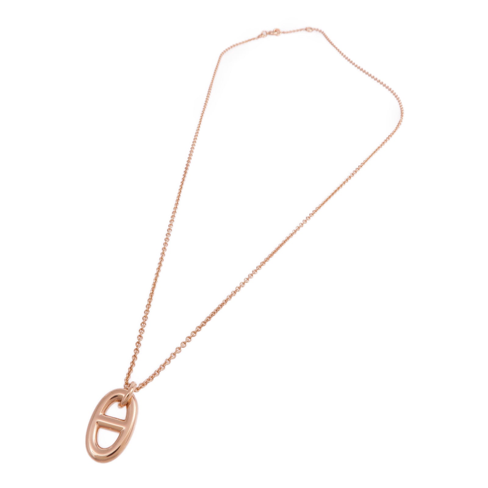 HERMES 18K玫瑰金Farandole Pendant項鍊