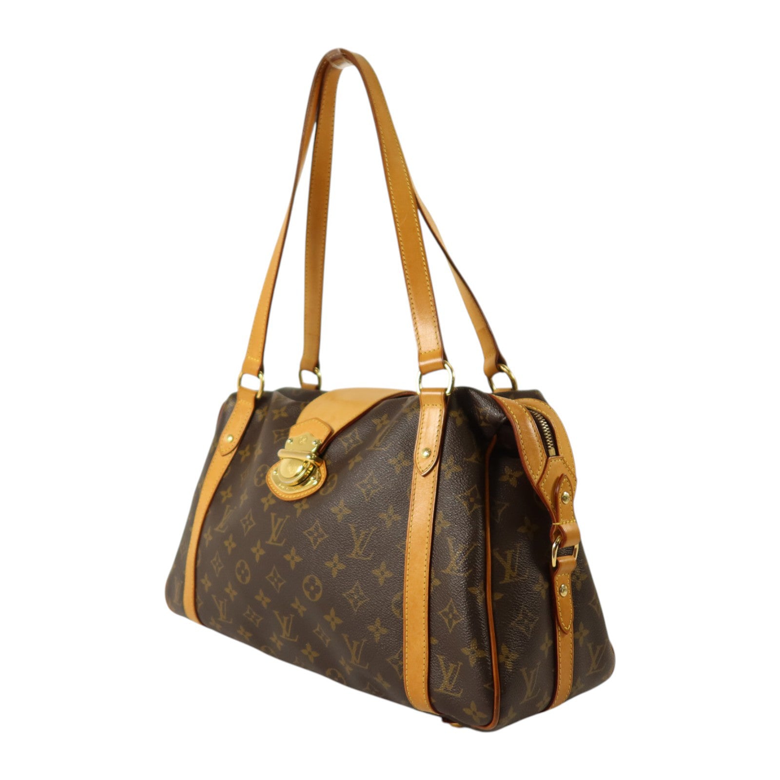 LOUIS VUITTON Monogram Stresa PM金扣肩背袋