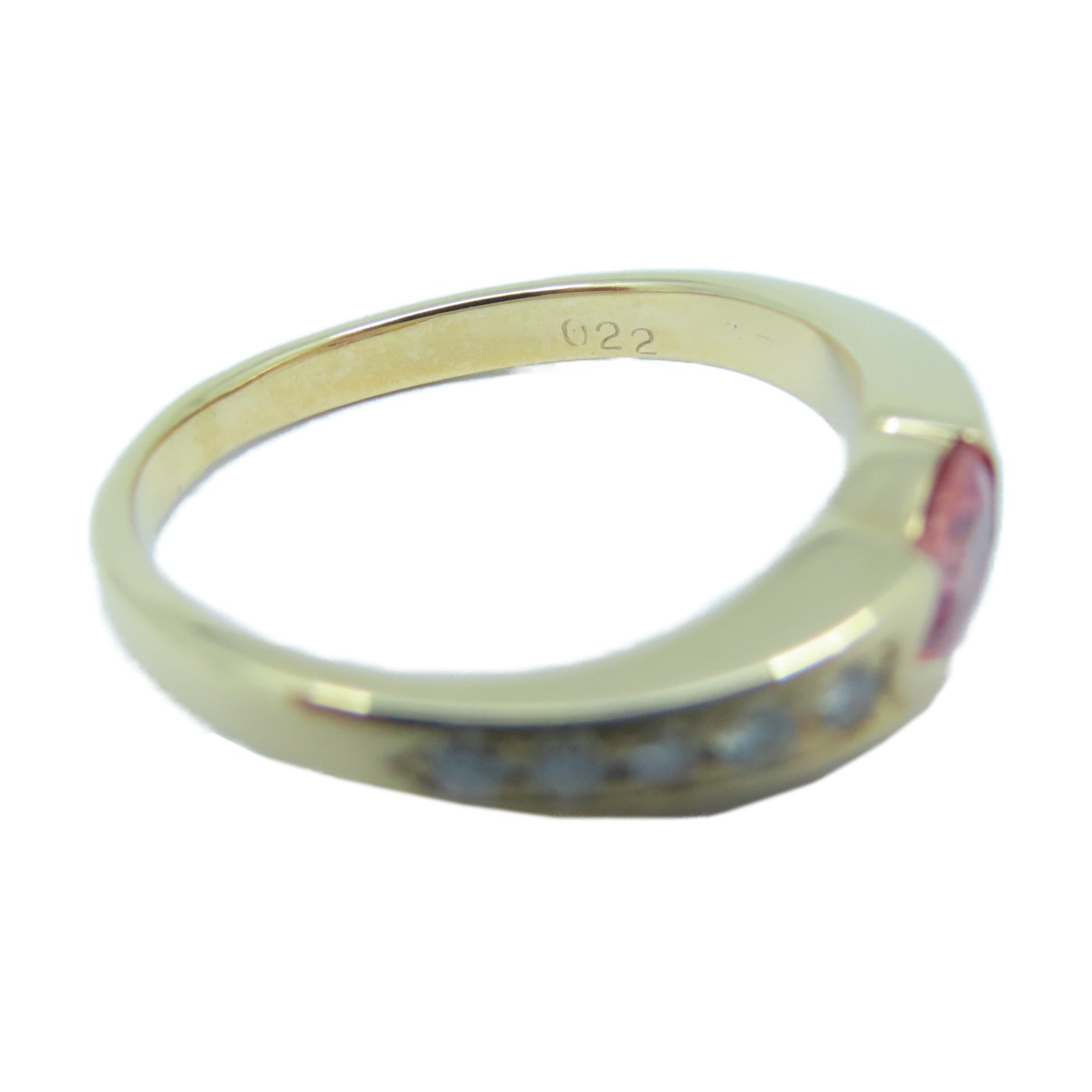 JEWELRY 【激減優惠】18K玫瑰金Ring鑽石戒指US#6.5