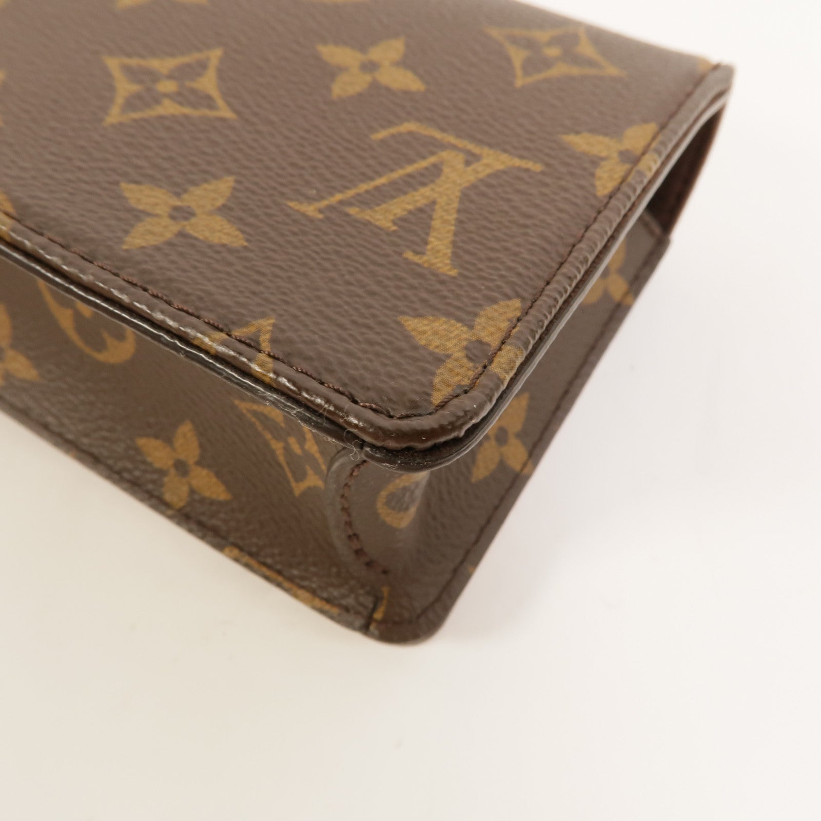 LOUIS VUITTON Monogram Wallet On Chain Lily金扣鏈帶肩背袋