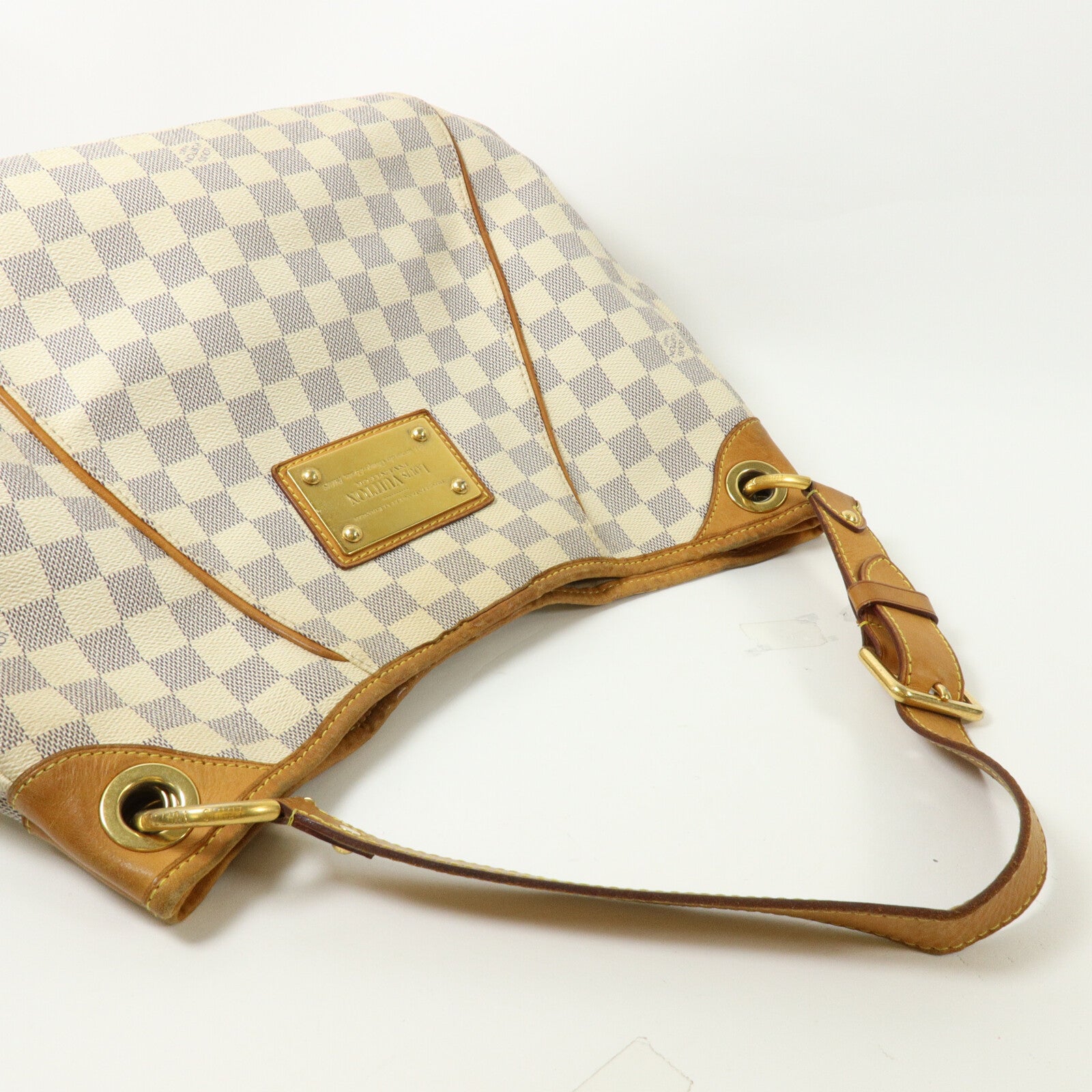 LOUIS VUITTON Damier Azur Galliera PM肩背袋