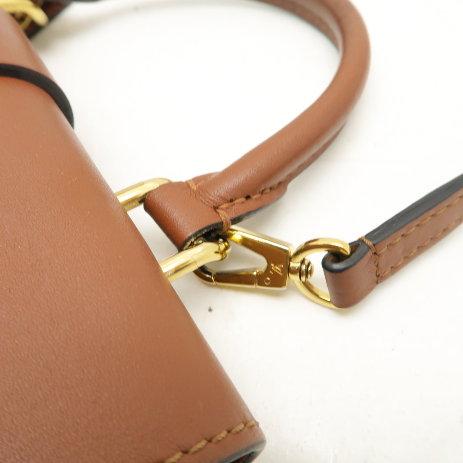 LOUIS VUITTON 【激減優惠】Monogram Locky BB金扣手挽肩背兩用袋棕色