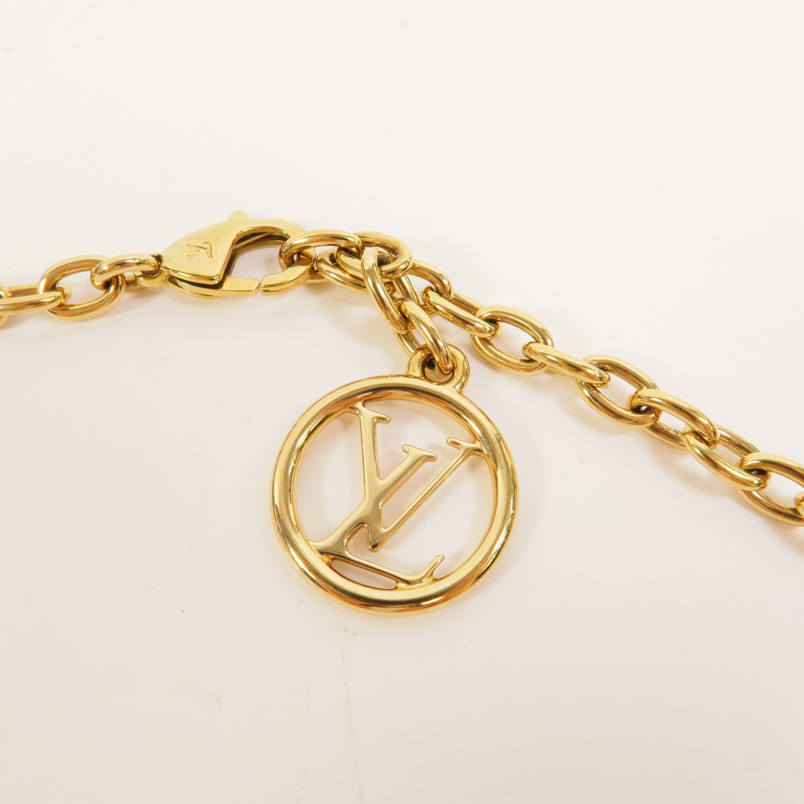 LOUIS VUITTON Monogram Wallet On Chain Lily金扣鏈帶肩背袋