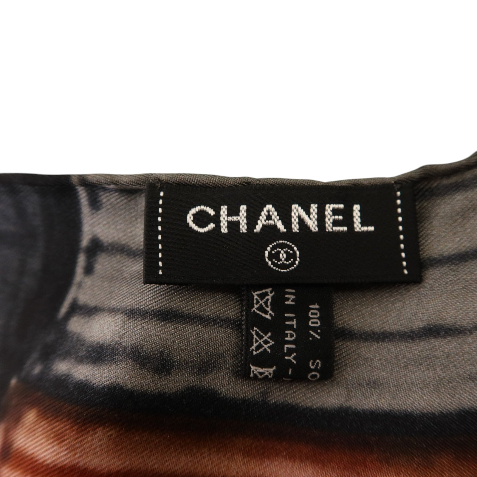 CHANEL 絲質Scarf 86x86絲巾