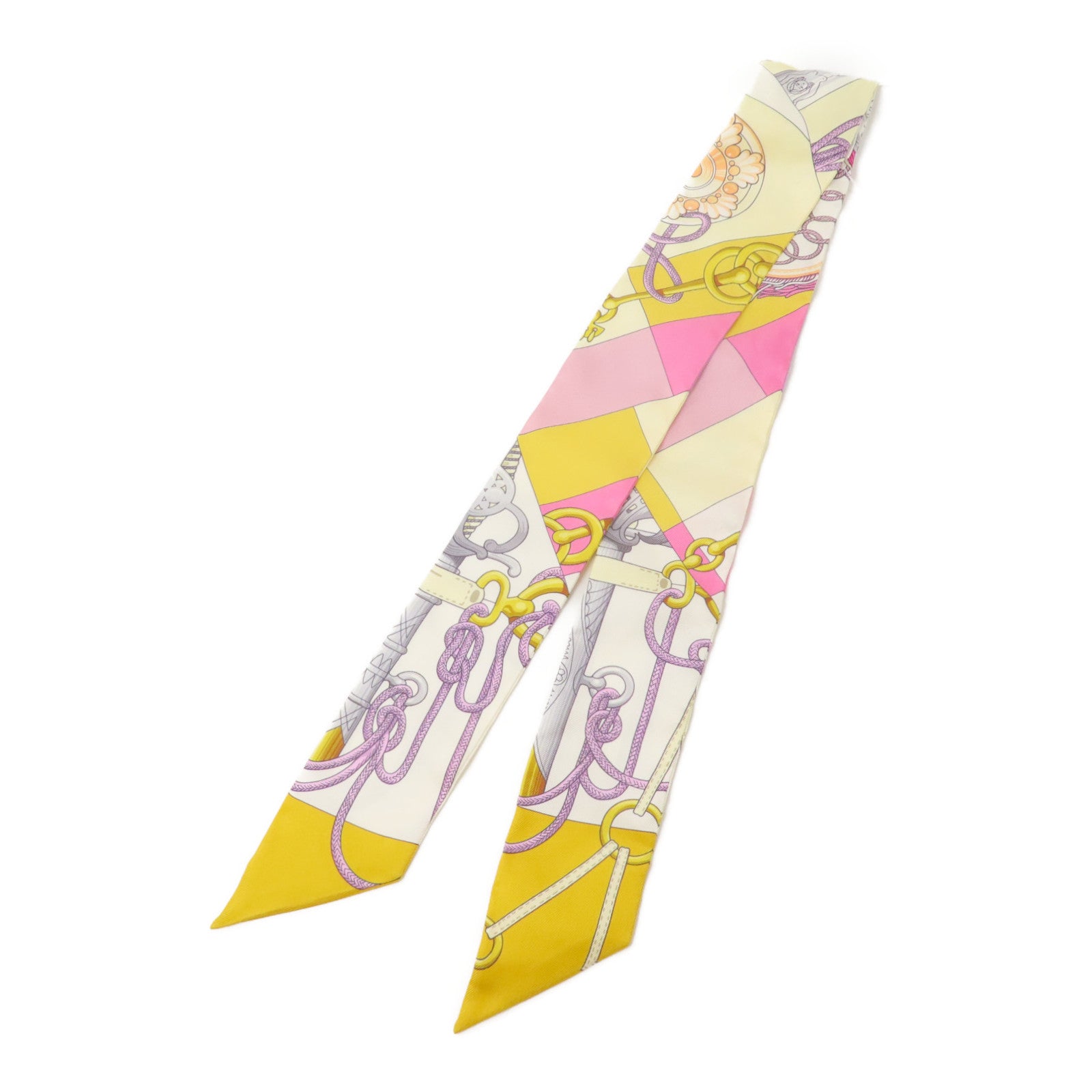 HERMES 絲質Twilly絲巾