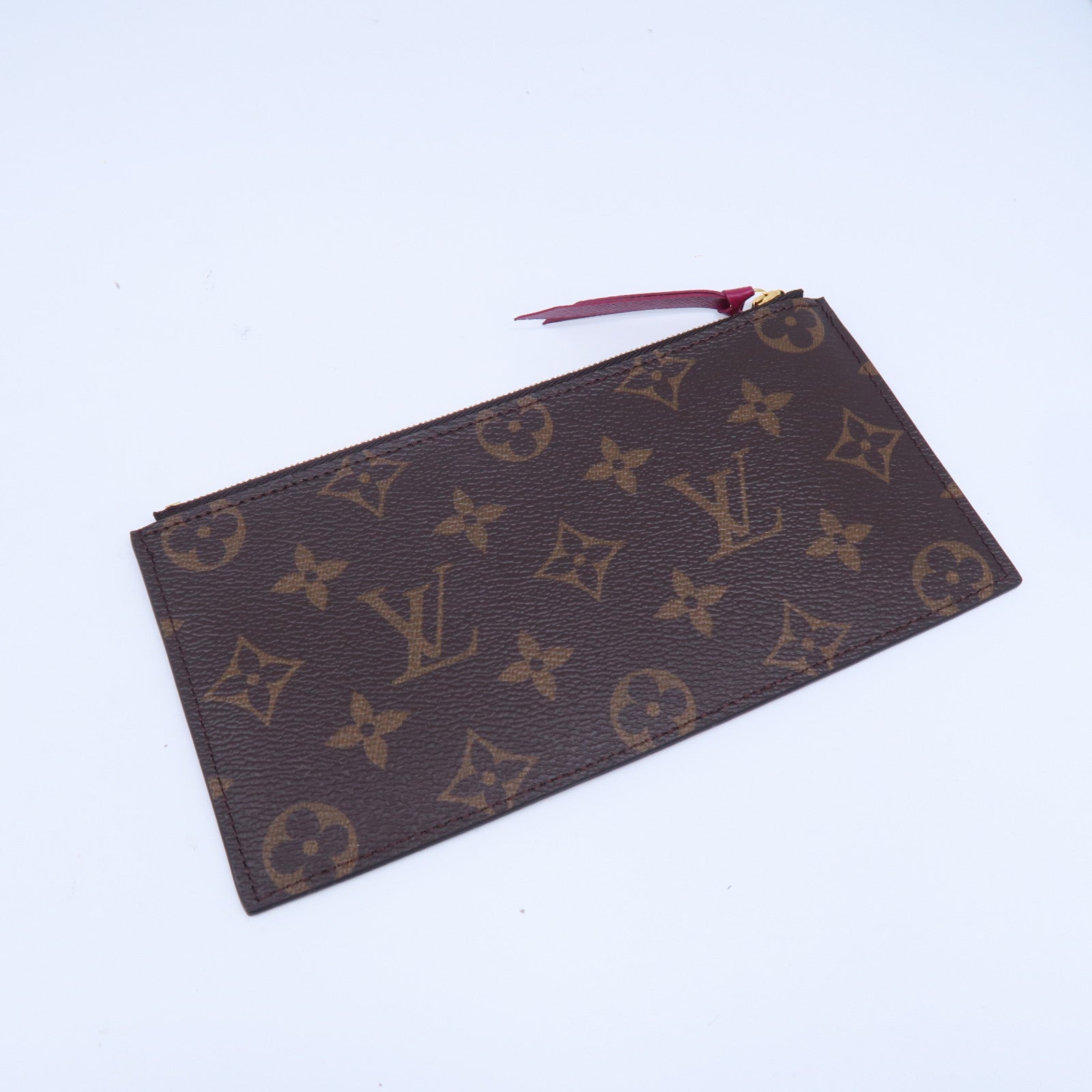 LOUIS VUITTON Monogram Felicie Pochette金扣鏈帶肩背袋啡色