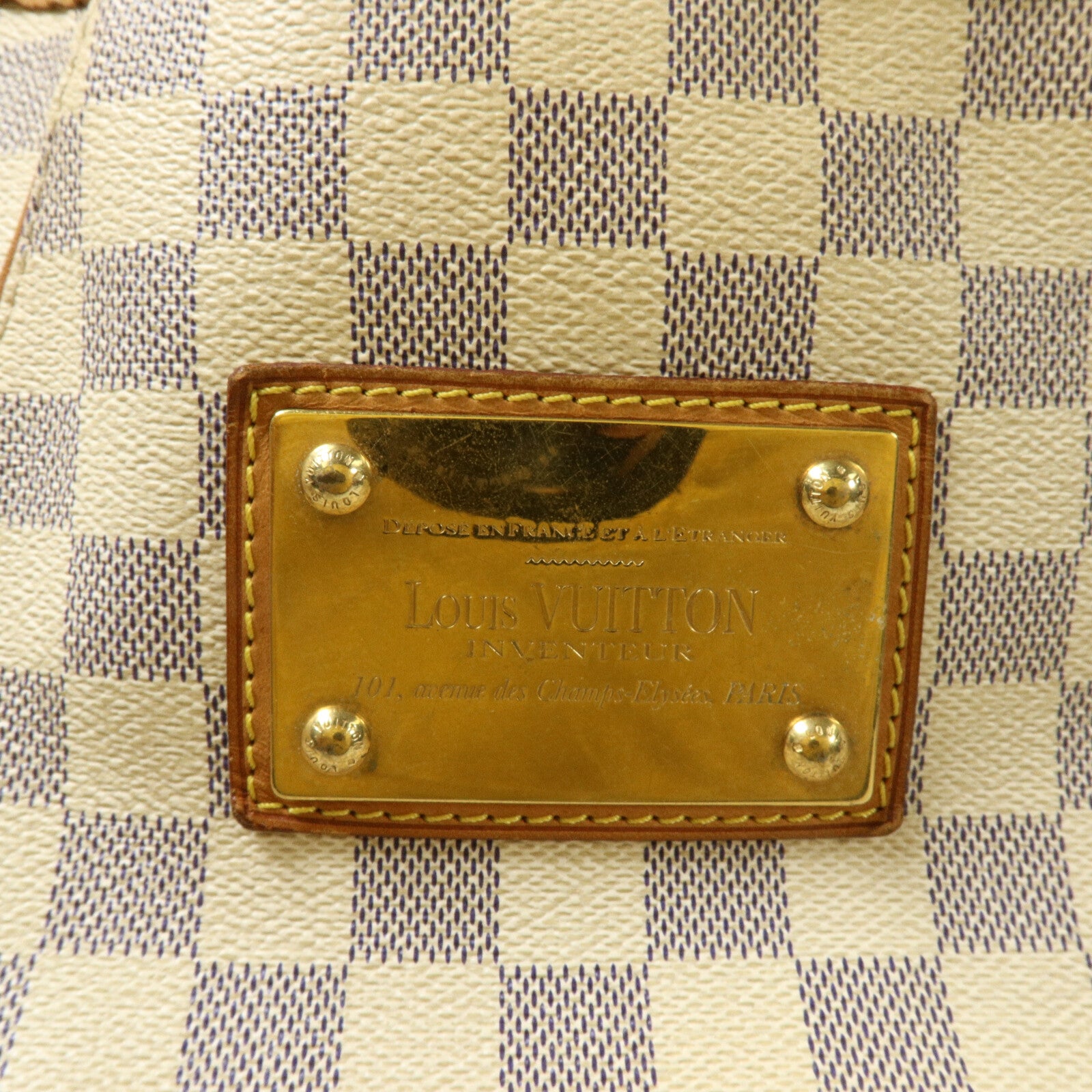 LOUIS VUITTON Damier Azur Galliera PM肩背袋