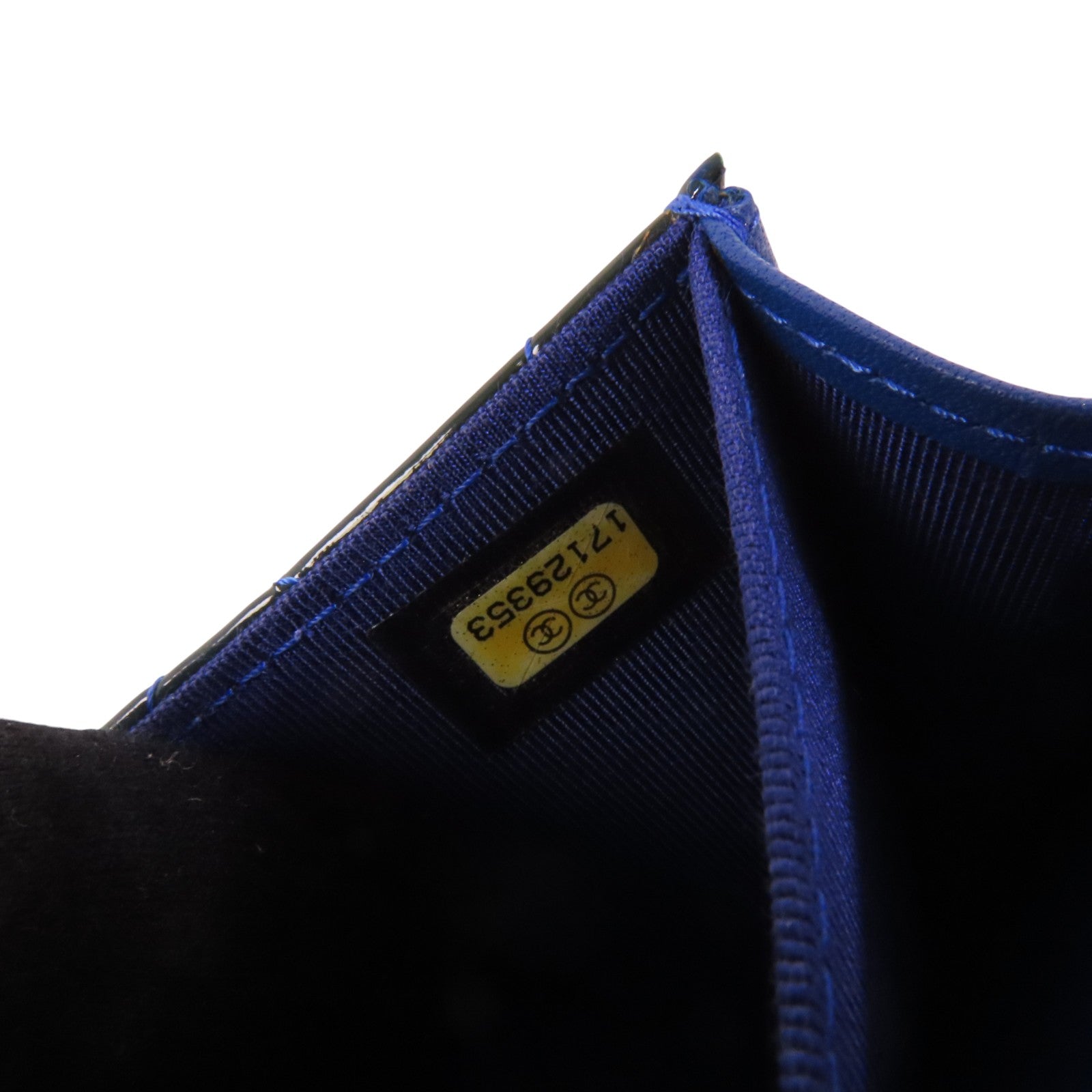 CHANEL 漆皮皮革Coin Case銀扣零錢包