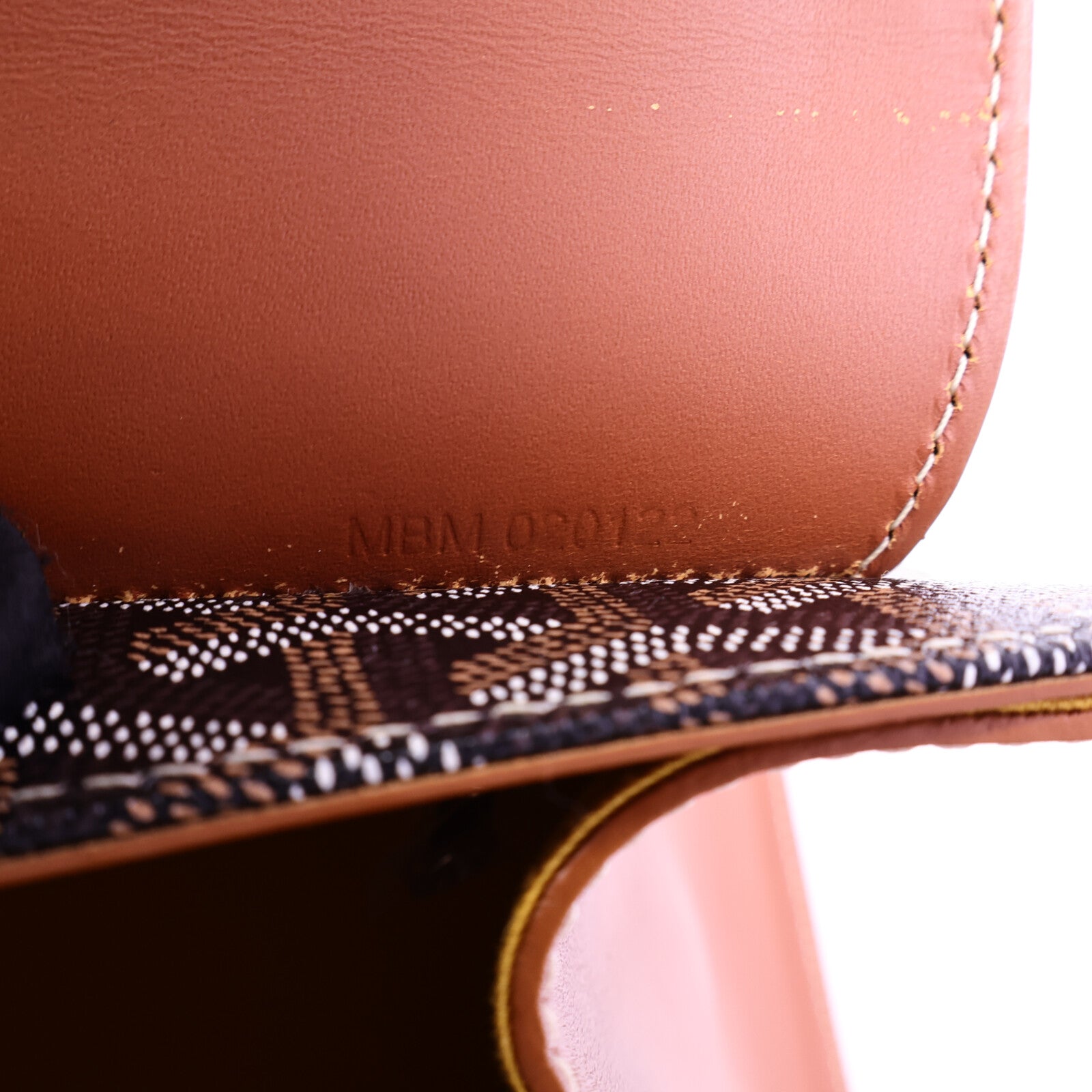 GOYARD 塗層帆布Saigon Structured PM手挽袋