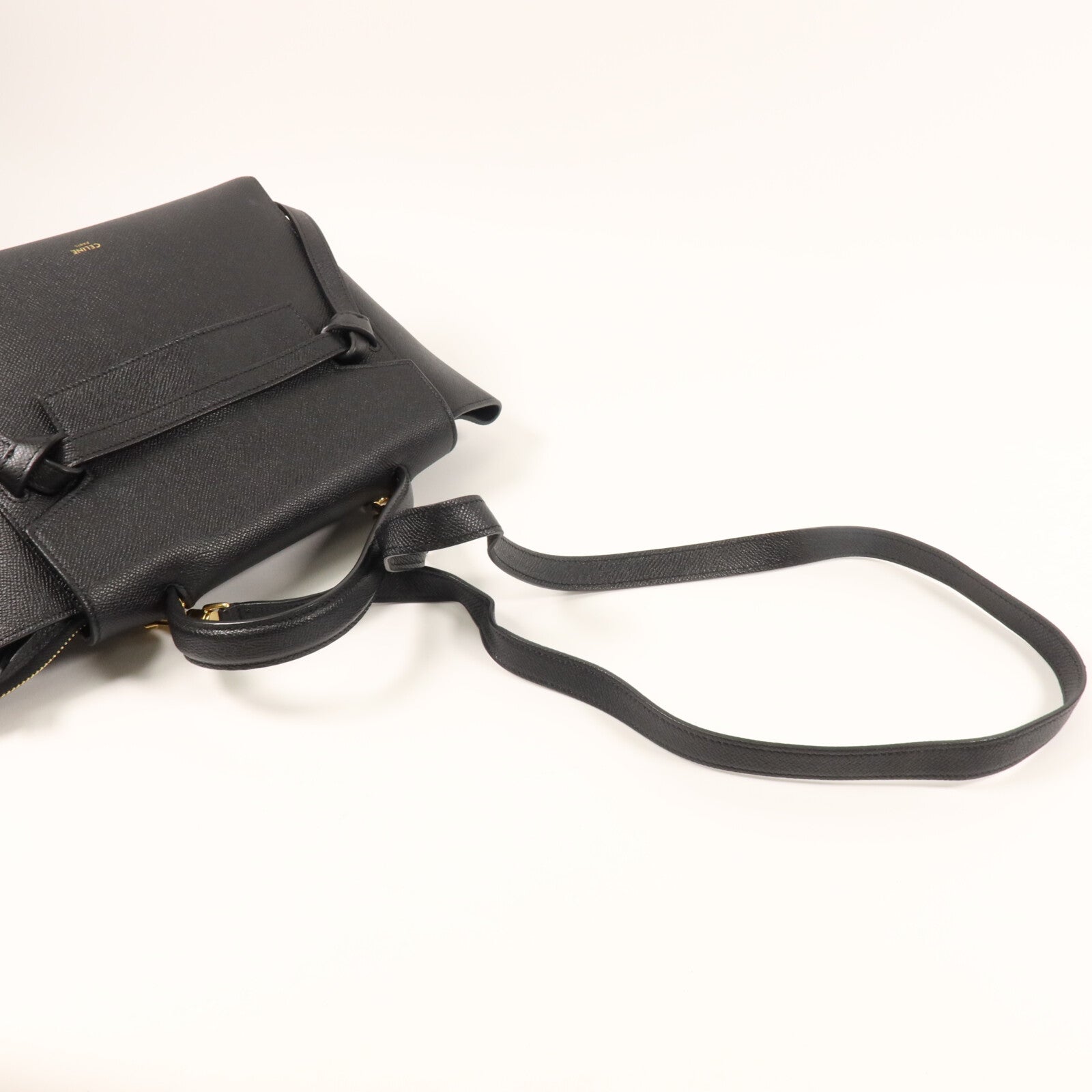CELINE 牛皮皮革Mirco Belt Bag手挽肩背兩用袋
