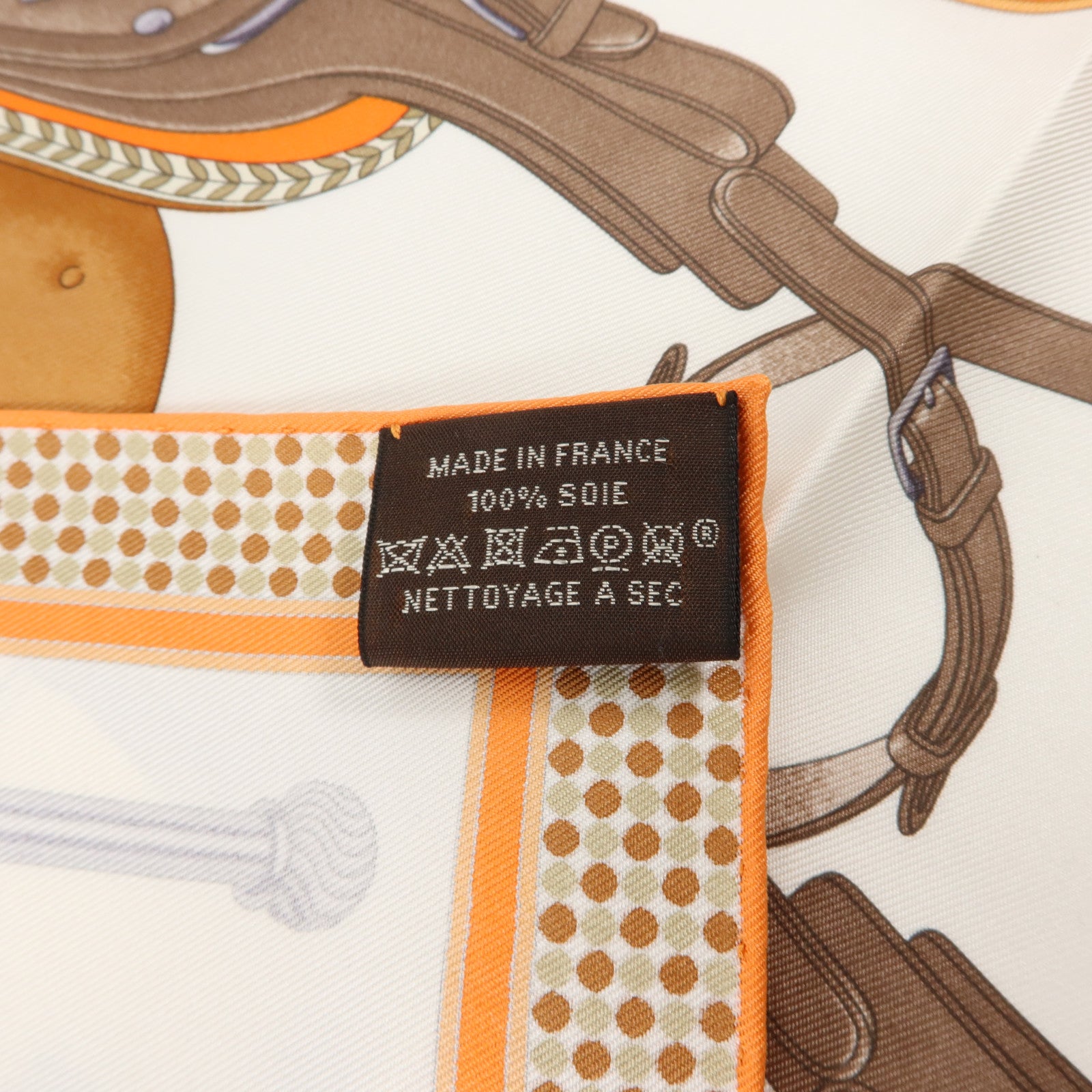 HERMES 絲質Scarf 42x42絲巾