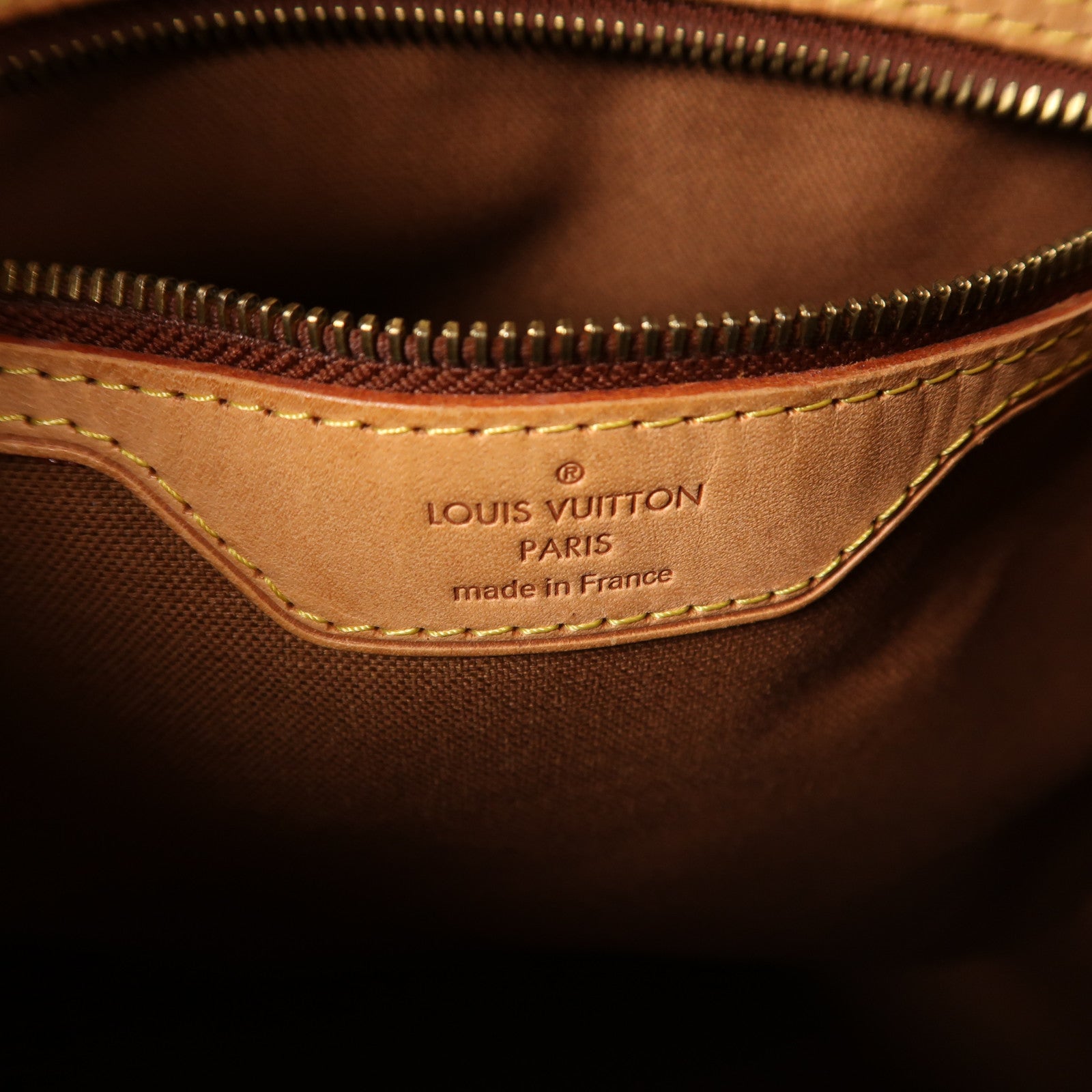 LOUIS VUITTON LV GHW Batignolles Shoulder Bag M51153 Monogram Brown