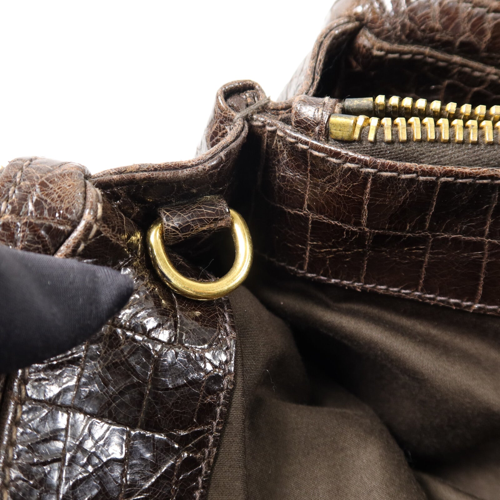 Miu Miu 牛皮皮革2 Way Shoulder手挽肩背兩用袋