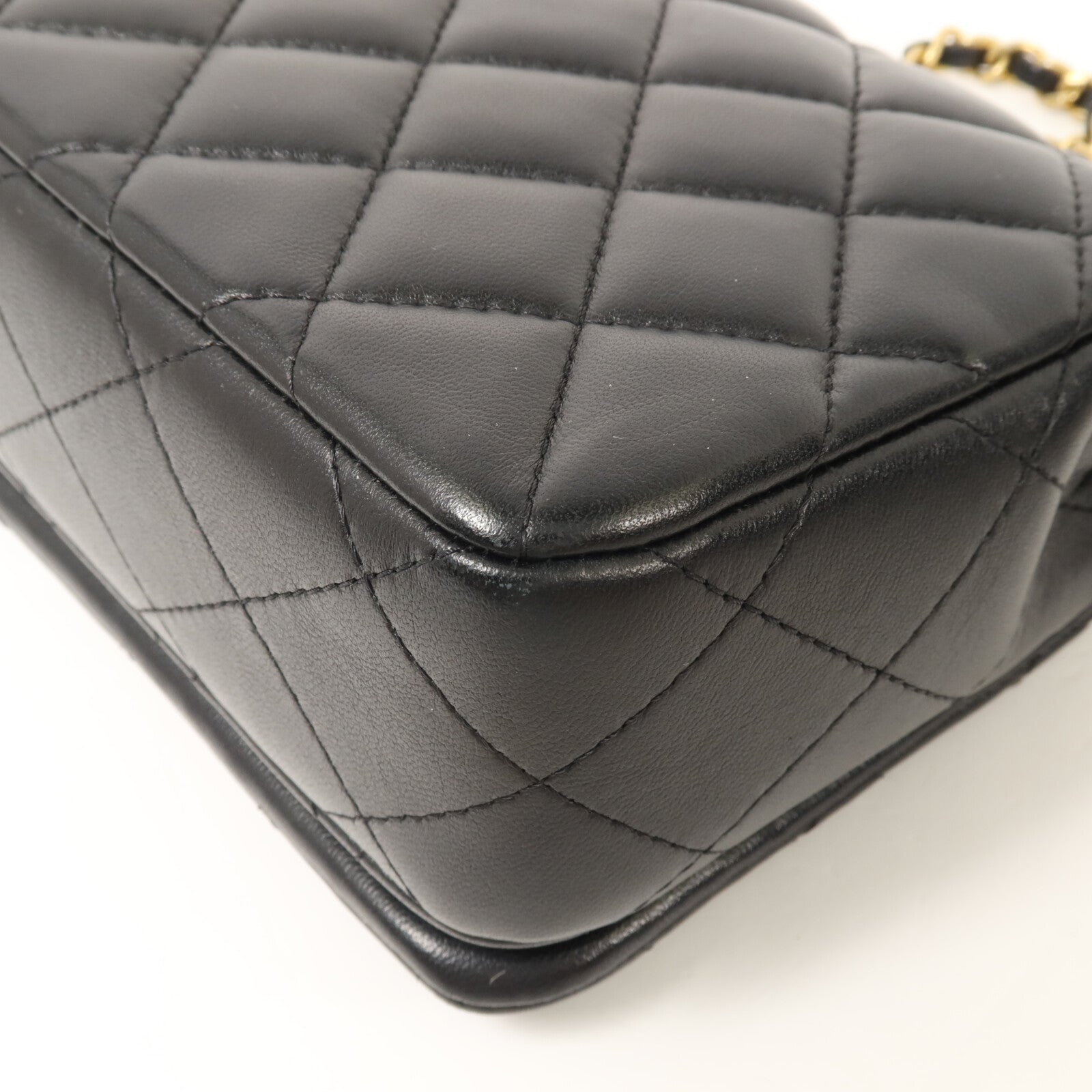 CHANEL 羊皮皮革Seasonal Mini鏈帶肩背袋