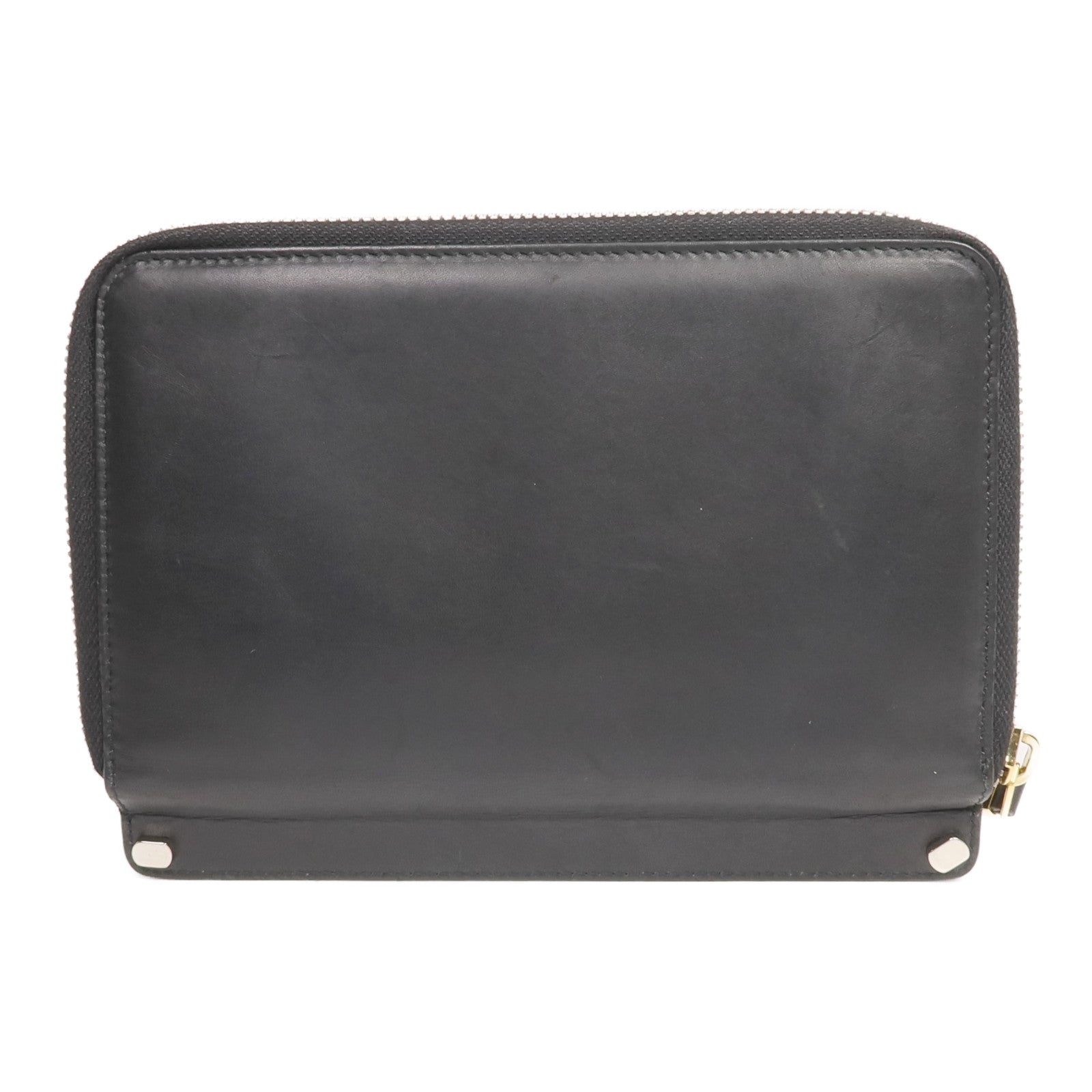 BALENCIAGA 【激減優惠】牛皮皮革Round Zip Wallet長錢包