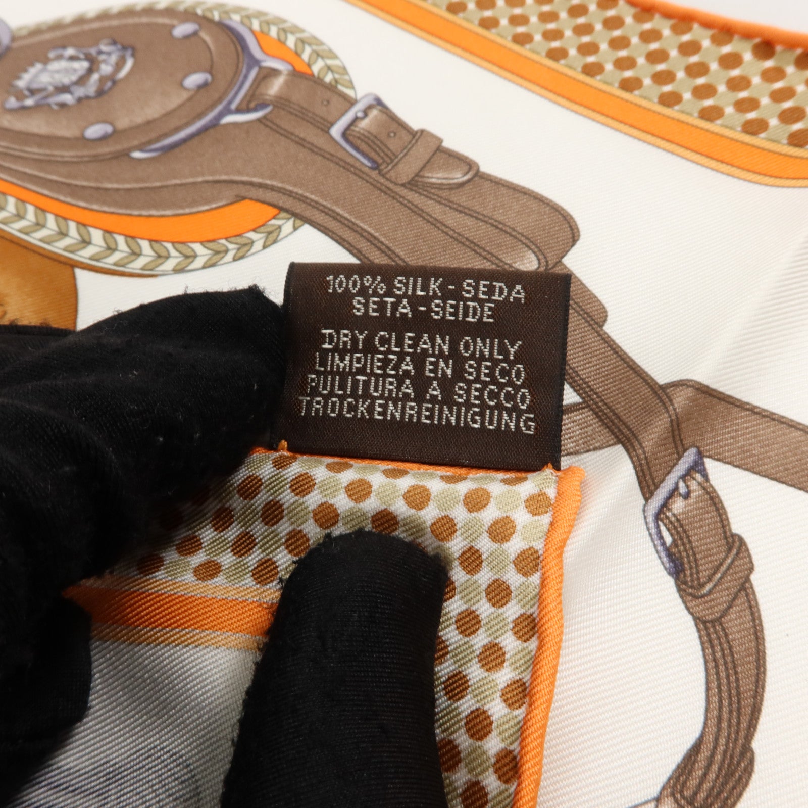 HERMES 絲質Scarf 42x42絲巾