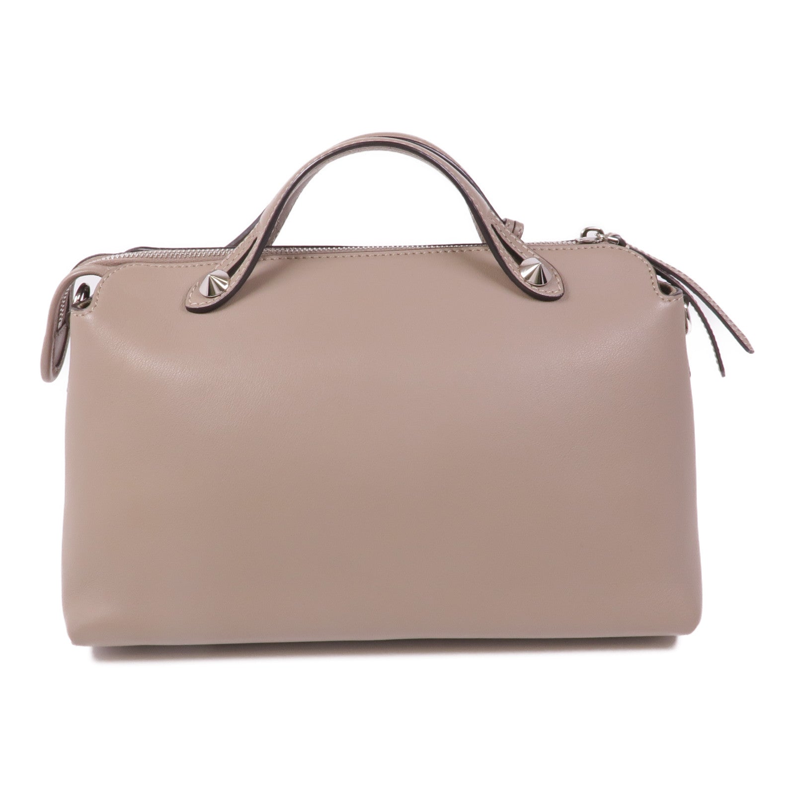 FENDI 牛皮皮革By The Way銀扣手挽肩背兩用袋