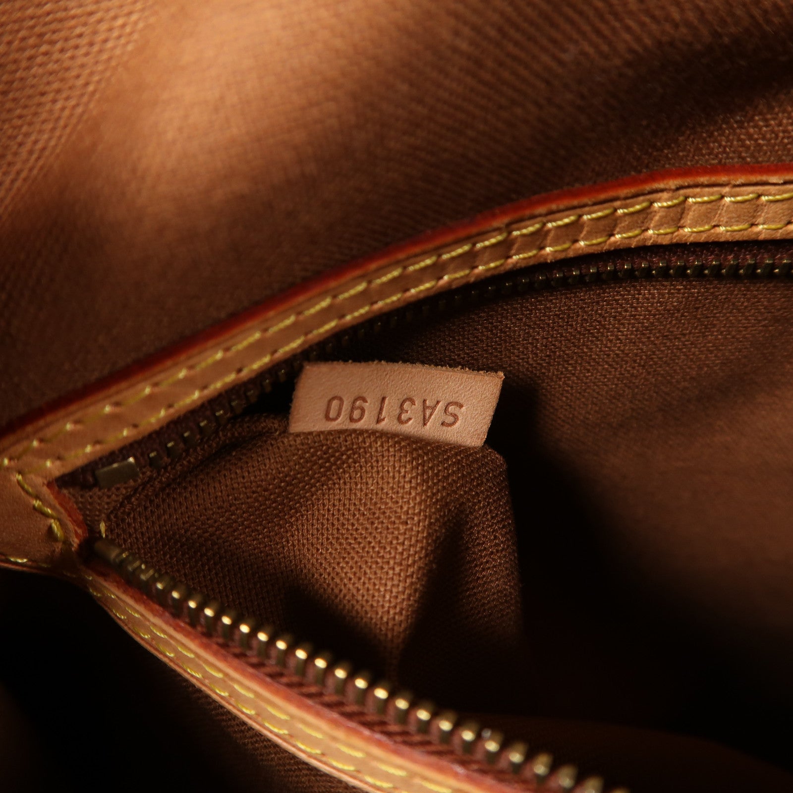 LOUIS VUITTON LV GHW Batignolles Shoulder Bag M51153 Monogram Brown