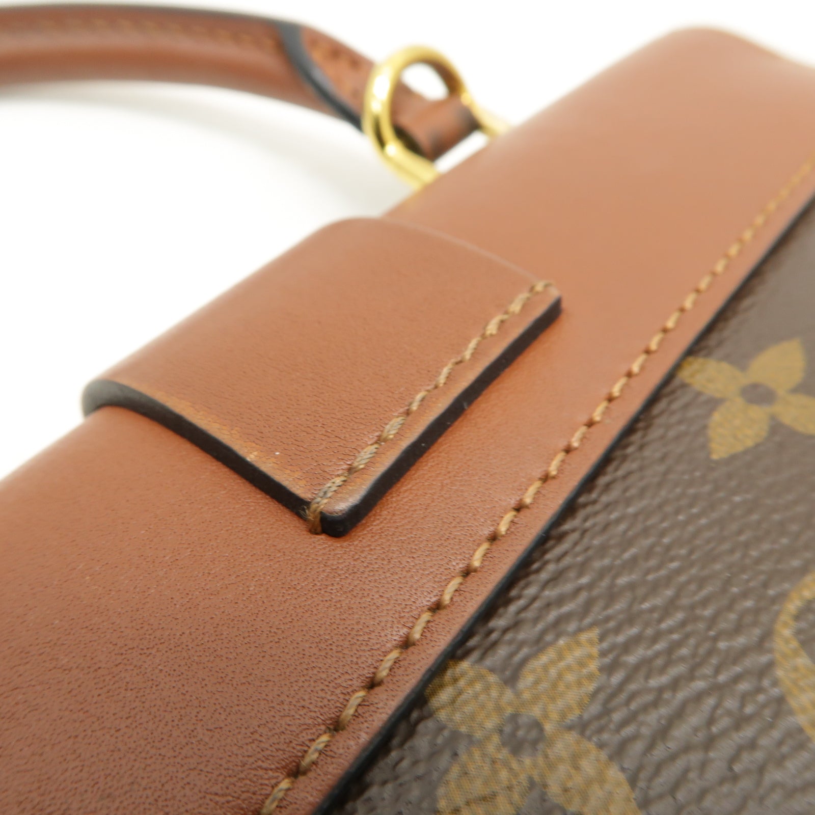 LOUIS VUITTON 【激減優惠】Monogram Locky BB金扣手挽肩背兩用袋棕色