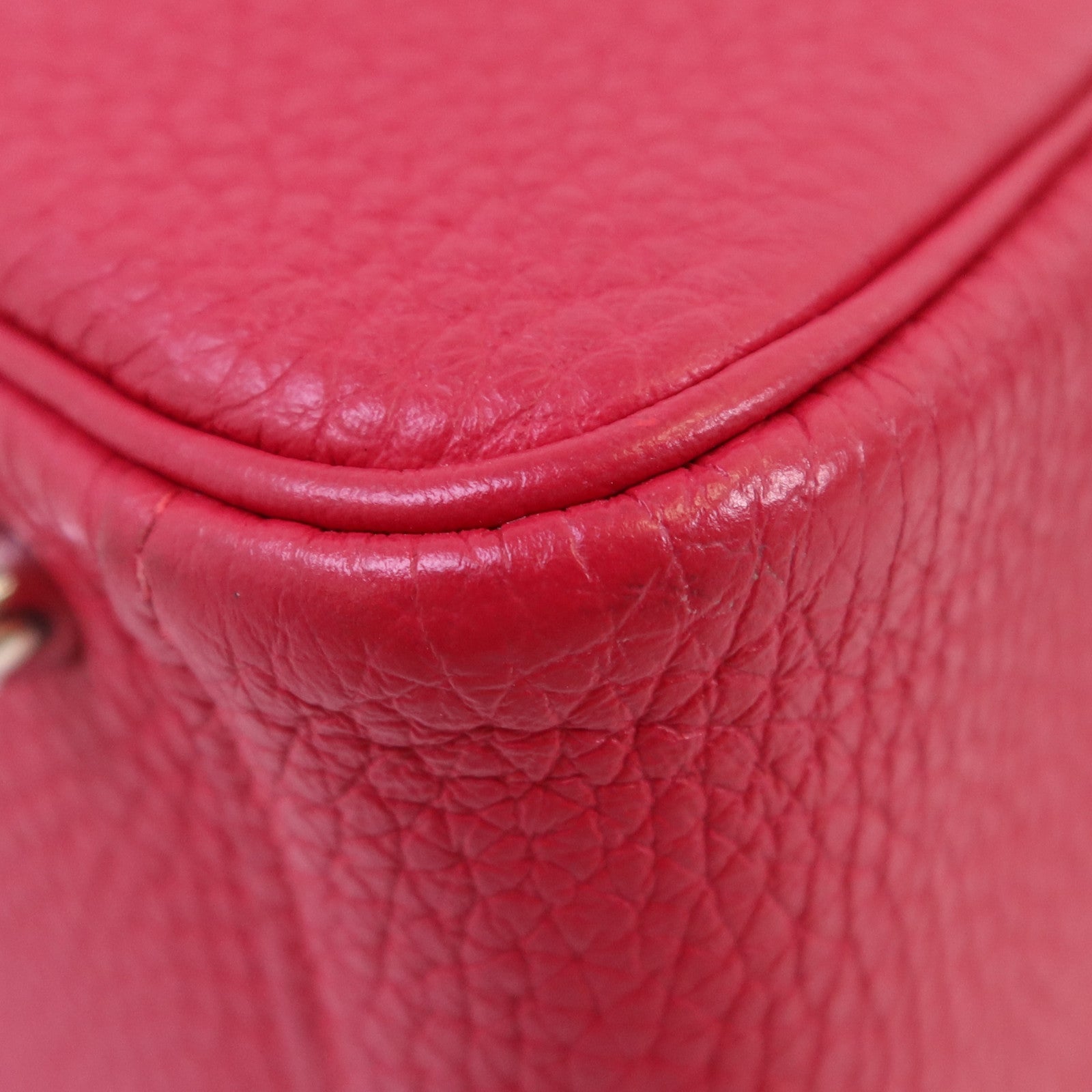HERMES Togo皮革Mini Lindy銀扣肩背袋