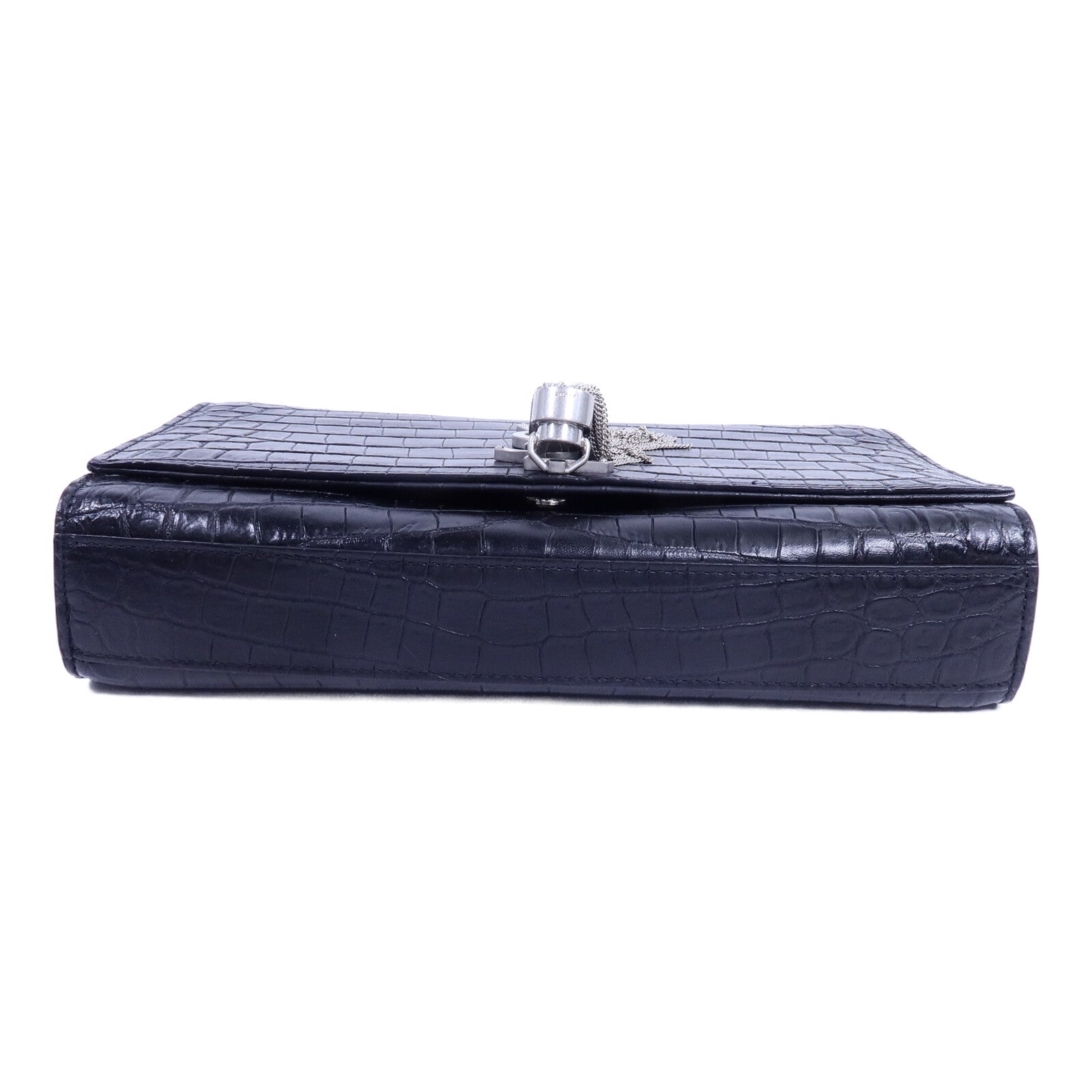 SAINT LAURENT 牛皮皮革Kate Tassel鏈帶肩背袋