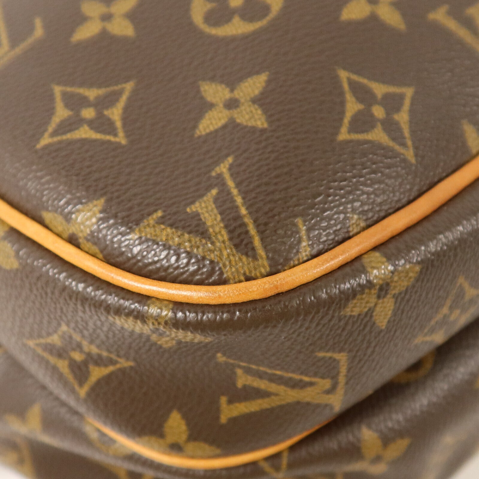 LOUIS VUITTON Monogram Reporter PM金扣肩背袋
