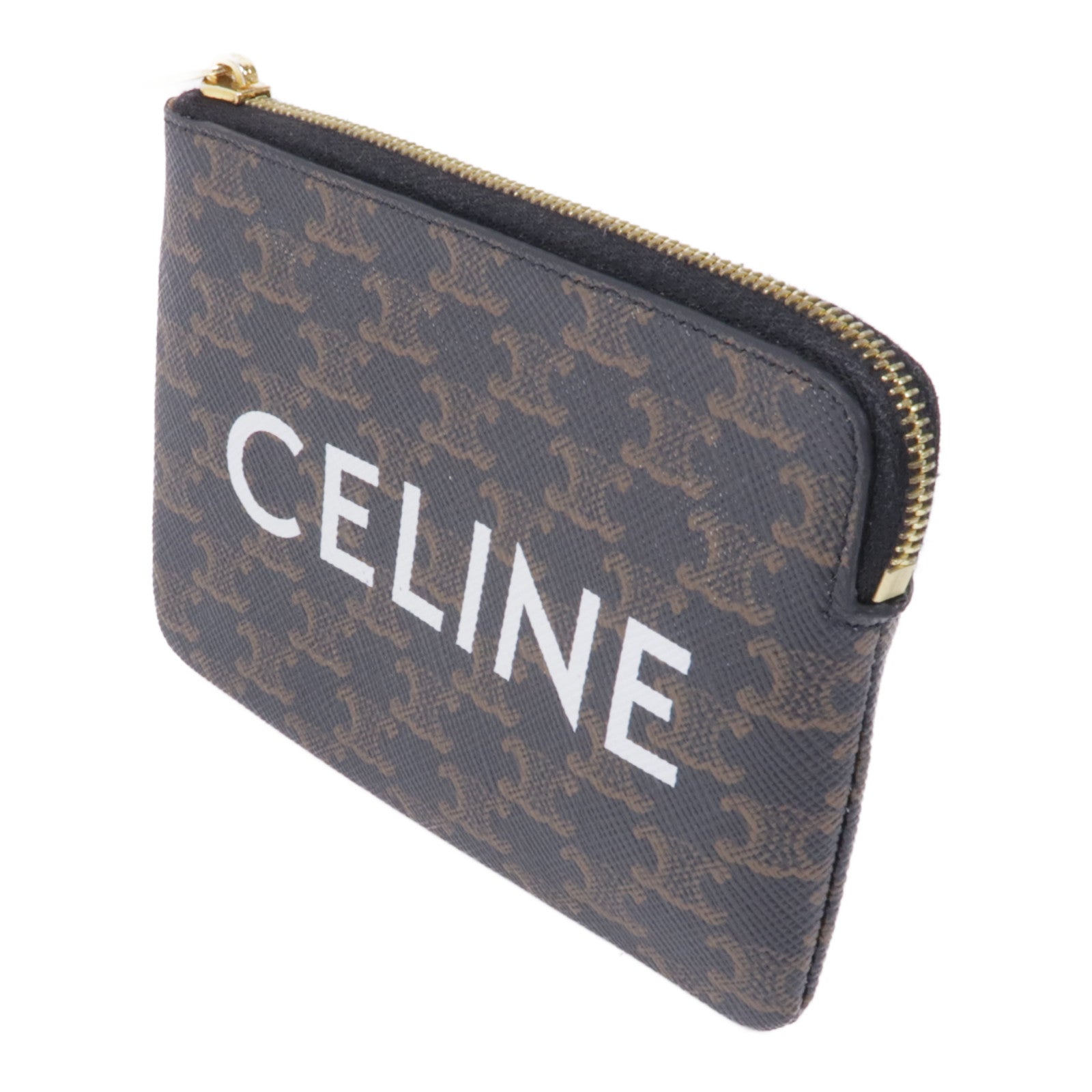 CELINE 塗層帆布Coin Case零錢包