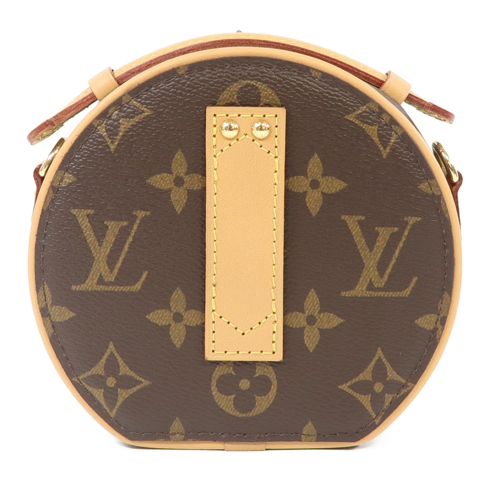 LOUIS VUITTON 【激減優惠】Monogram Mini Boite Chapeau金扣肩背袋啡色