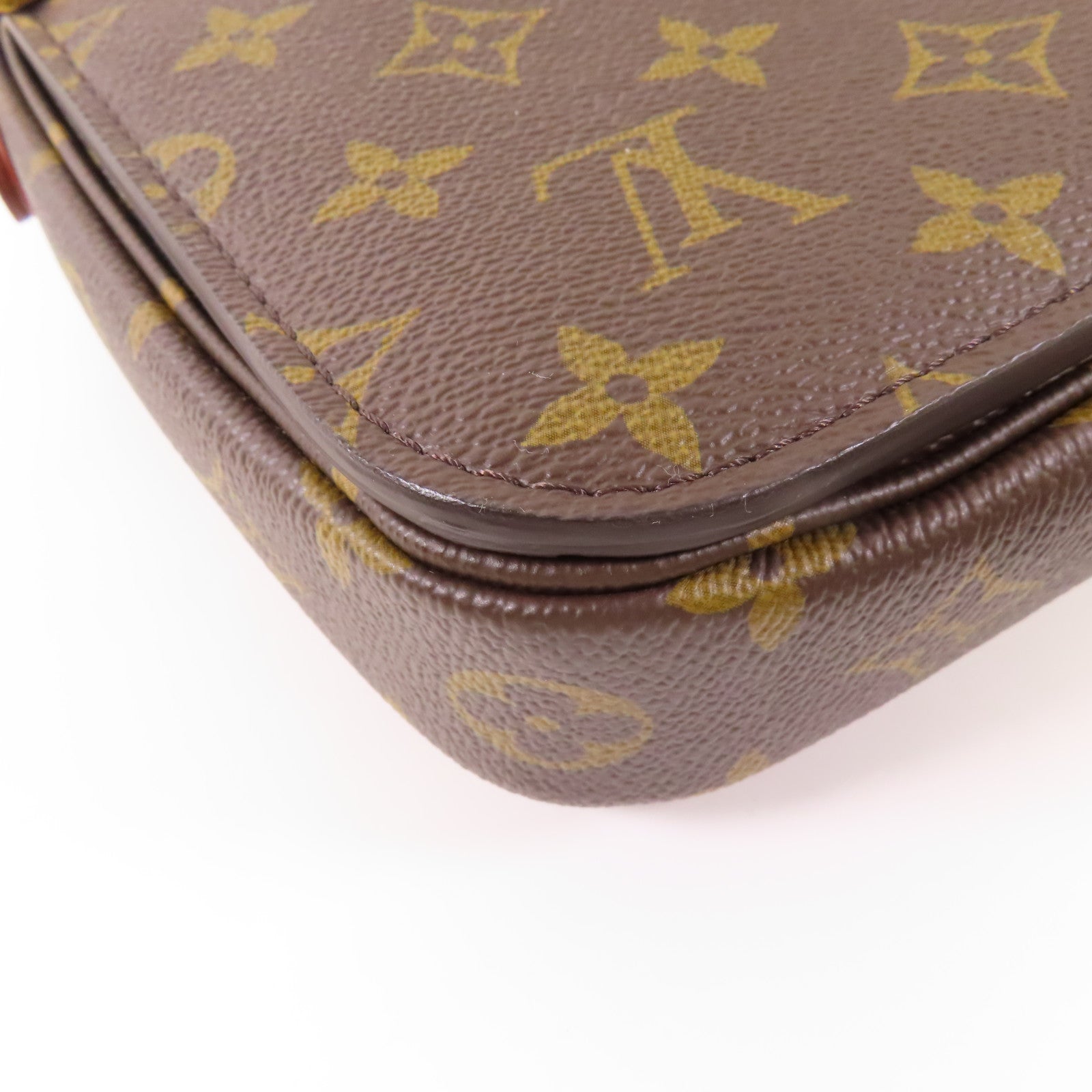 LOUIS VUITTON Monogram Pochette Metis MM金扣手挽肩背兩用袋棕色