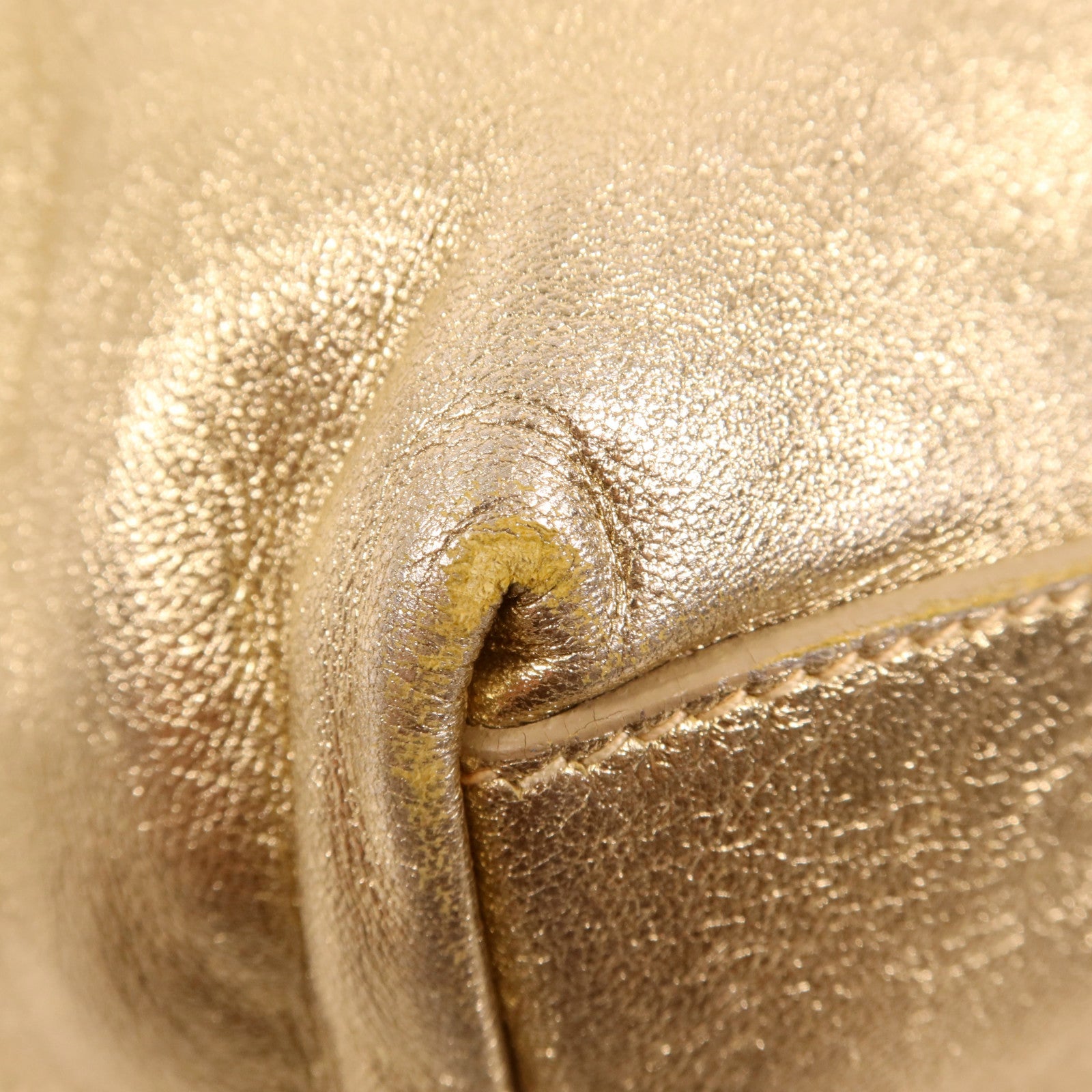 PRADA 羊皮皮革Handbag銀扣手挽肩背兩用袋