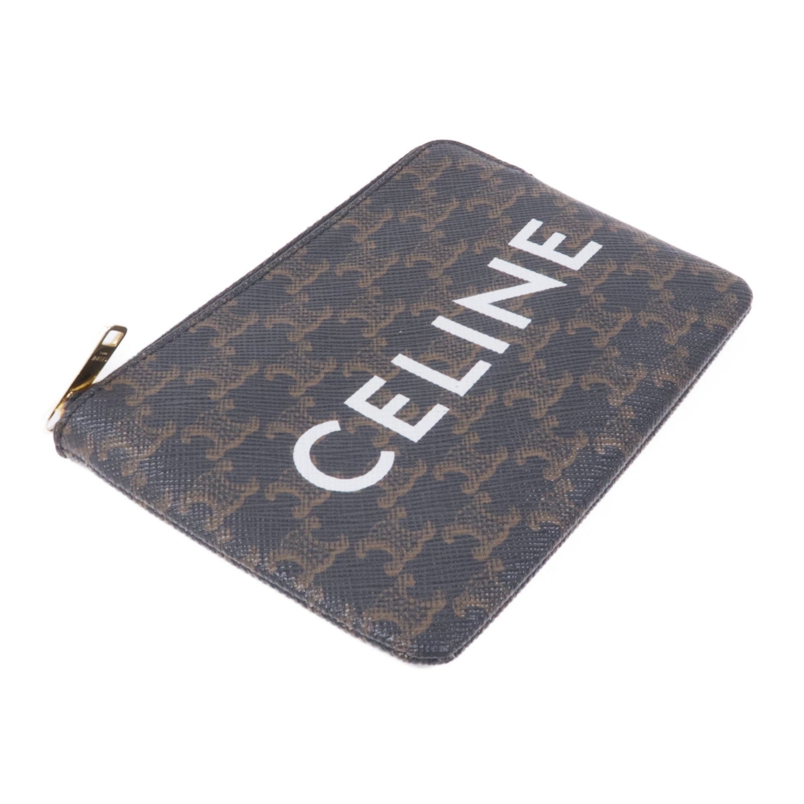CELINE 塗層帆布Coin Case零錢包