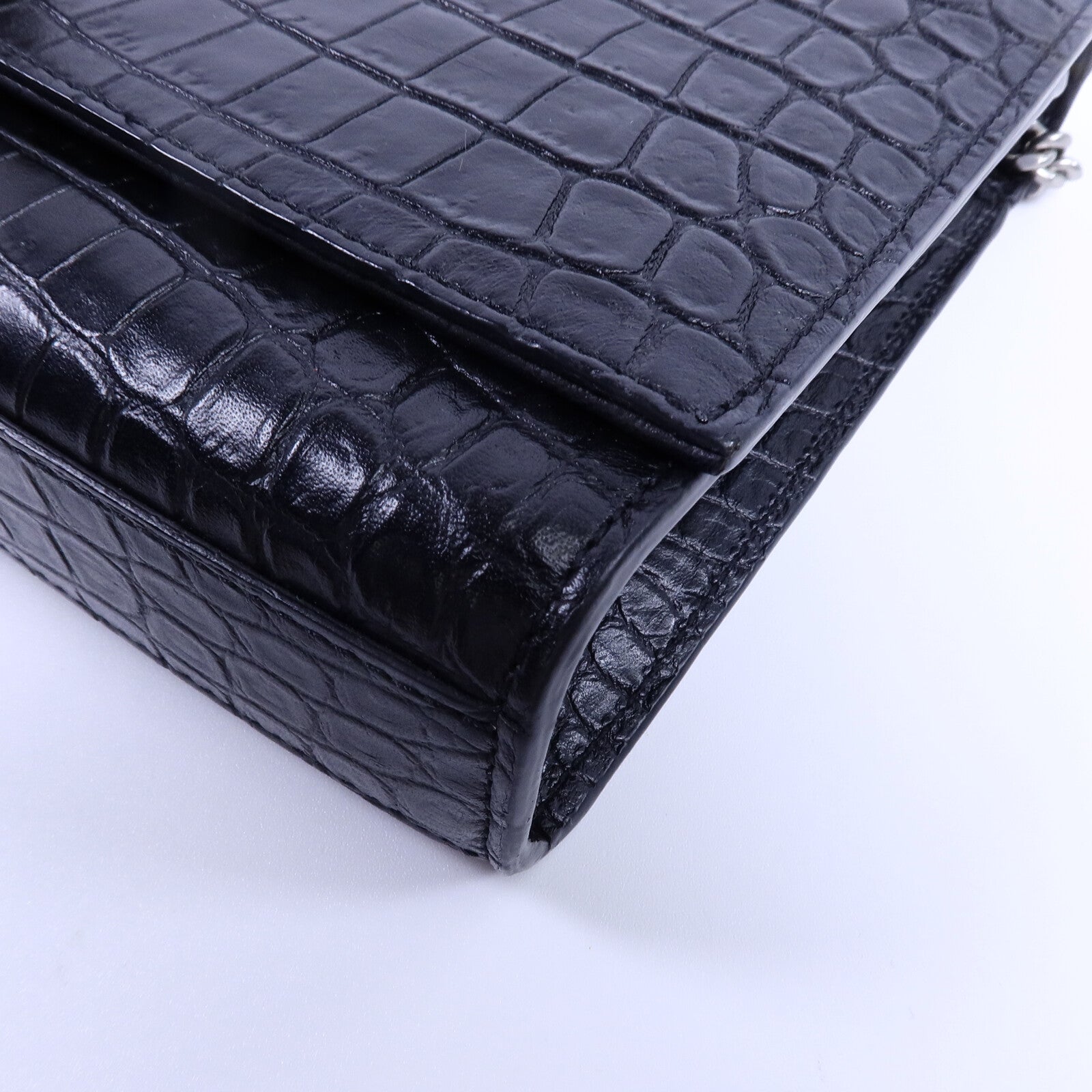 SAINT LAURENT 牛皮皮革Kate Tassel鏈帶肩背袋
