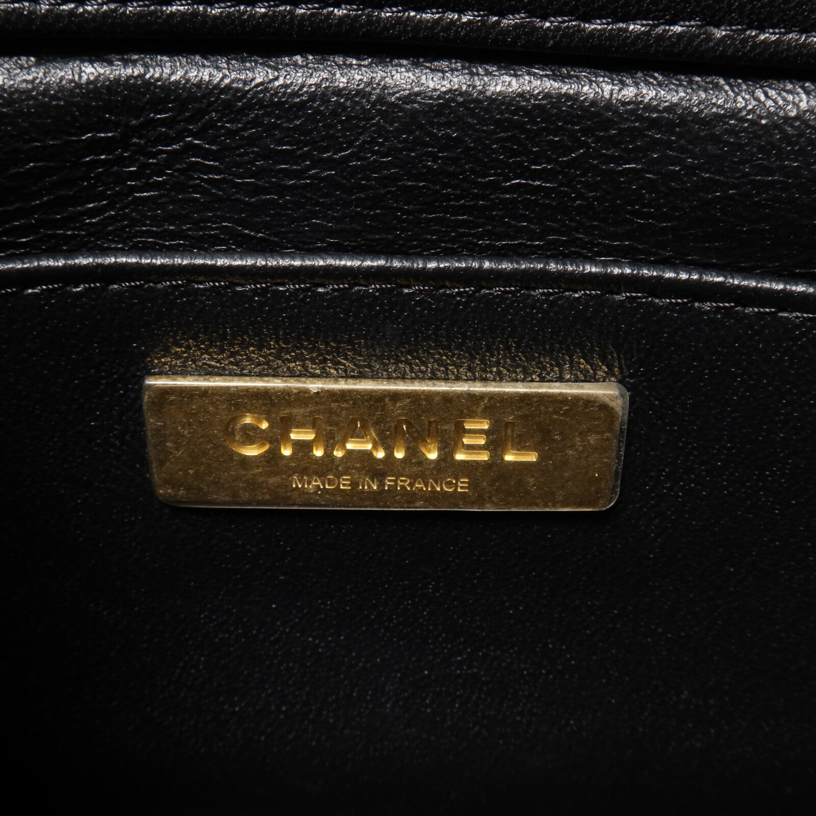 CHANEL 羊皮皮革Seasonal Mini鏈帶肩背袋